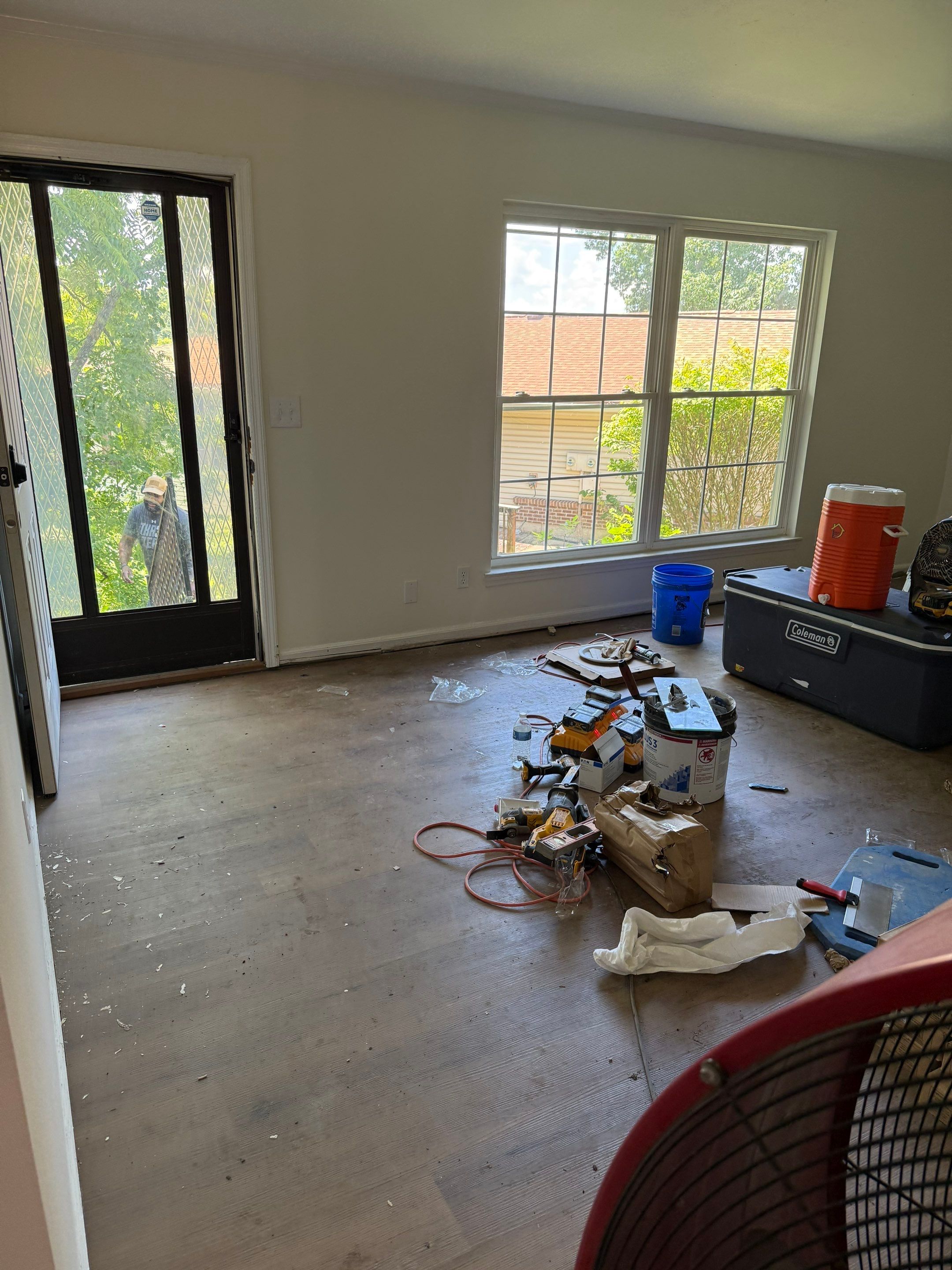 Complete Home Remodel Featuring Custom Kitchen and Wood-Look Plank Flooring by MAJO