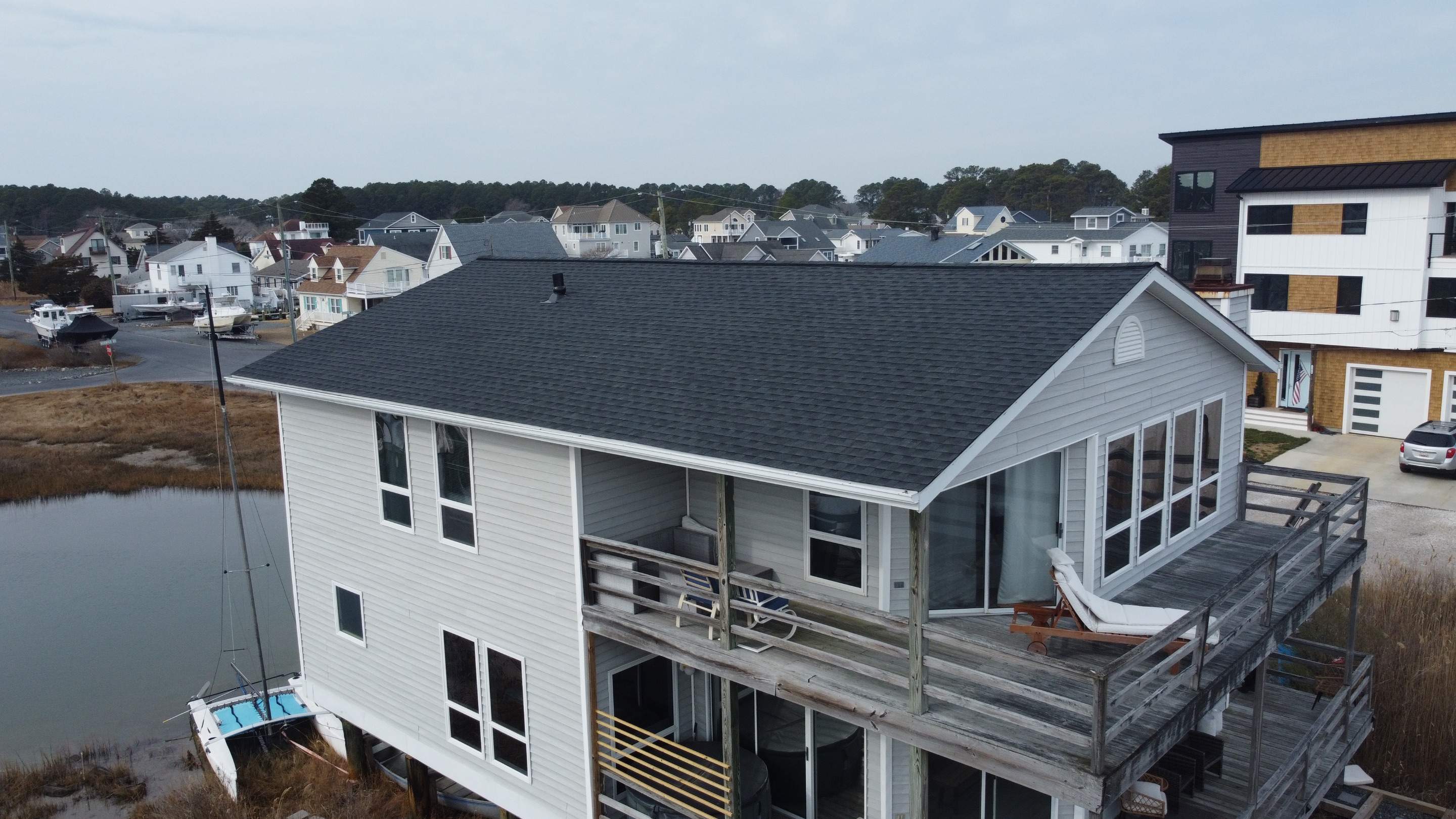 Residential Roofing Installation using GAF Timberline HDZ by Matter Construction, LLC