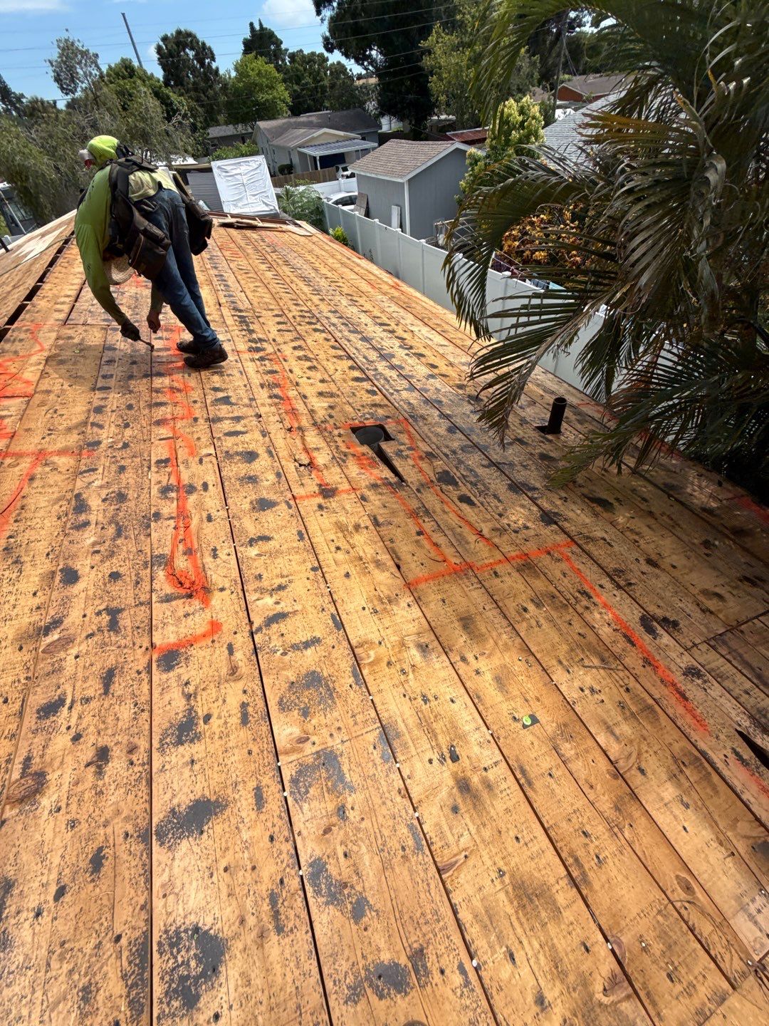 Project in St. Petersburg 33713 by Mitchell Roofing Company LLC
