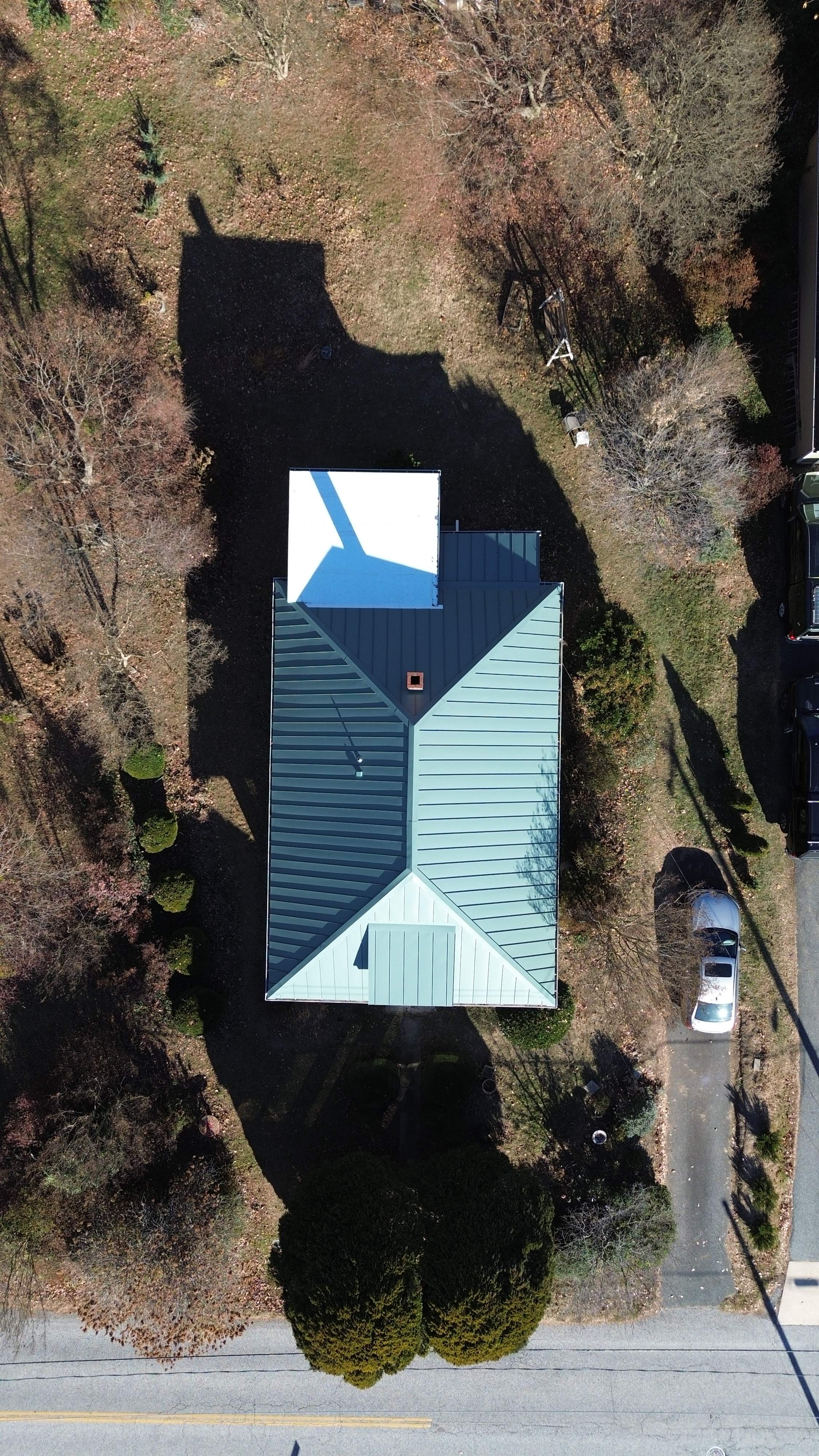 Residential Roofing Installation using Standing Seam Metal Roof | Mechanically Fastened | 24 Gauge by Matter Construction, LLC