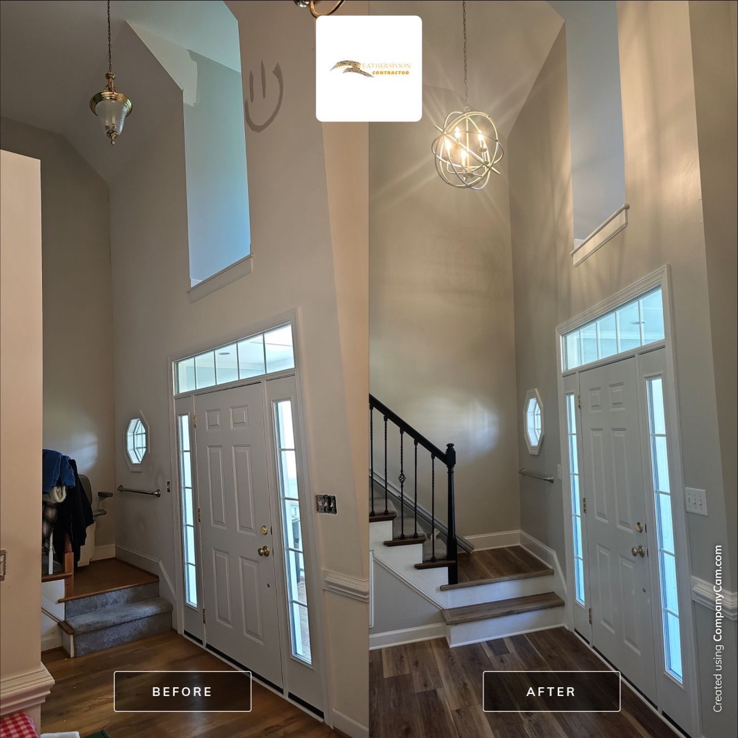 Kitchen Remodel and Interior Painting by Billy Weatherspoon Contractor