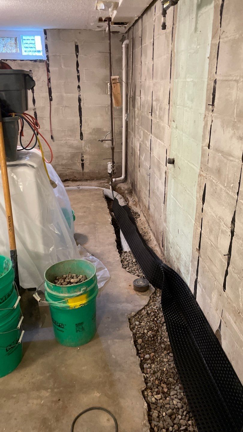 Basement Waterproofing in Columbia Heights by Waterproofing Northeast