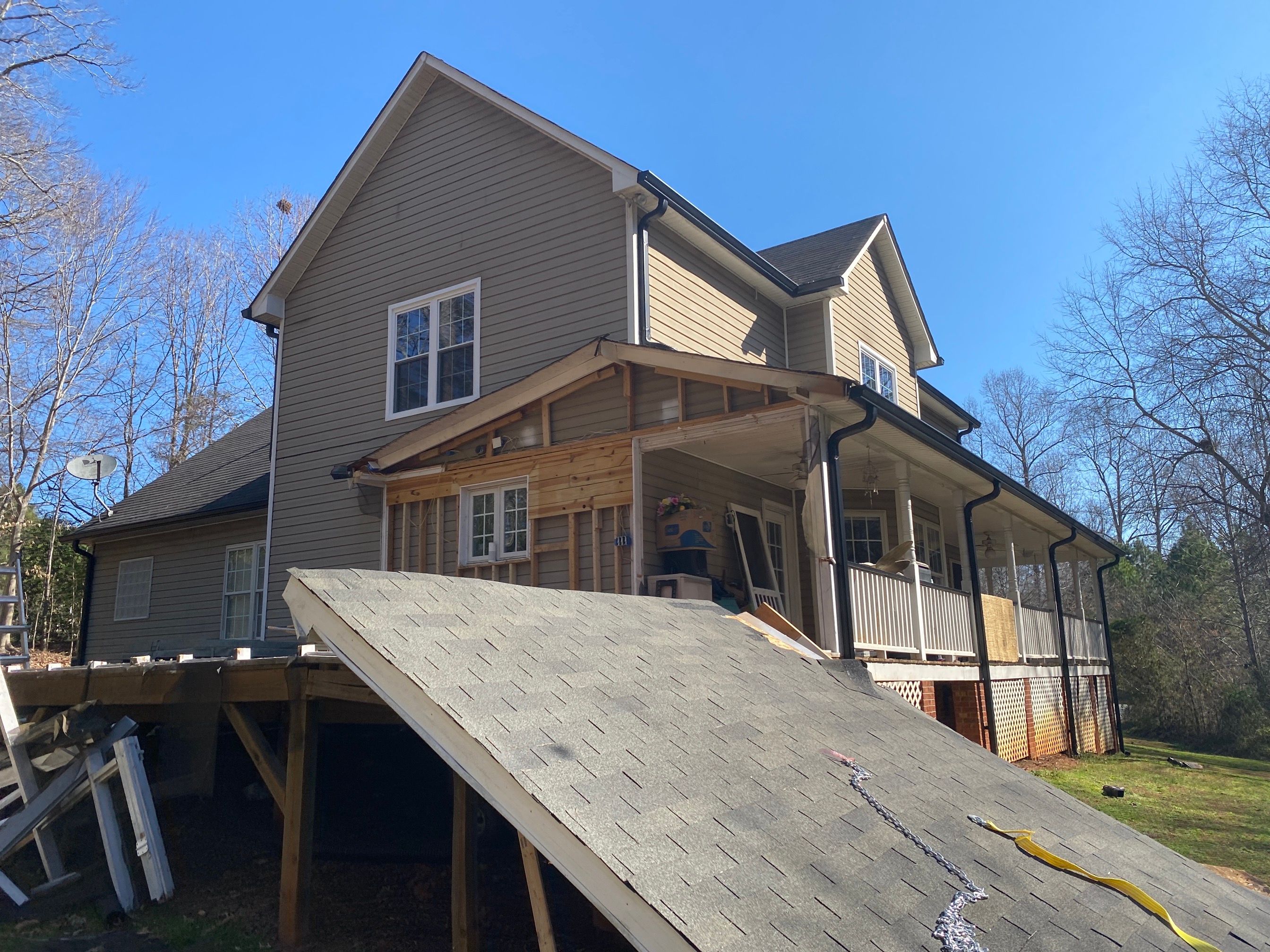 Residential Roofing Installation  in Dallas, NC using Certainteed Landmark by Best Roofing Now LLC
