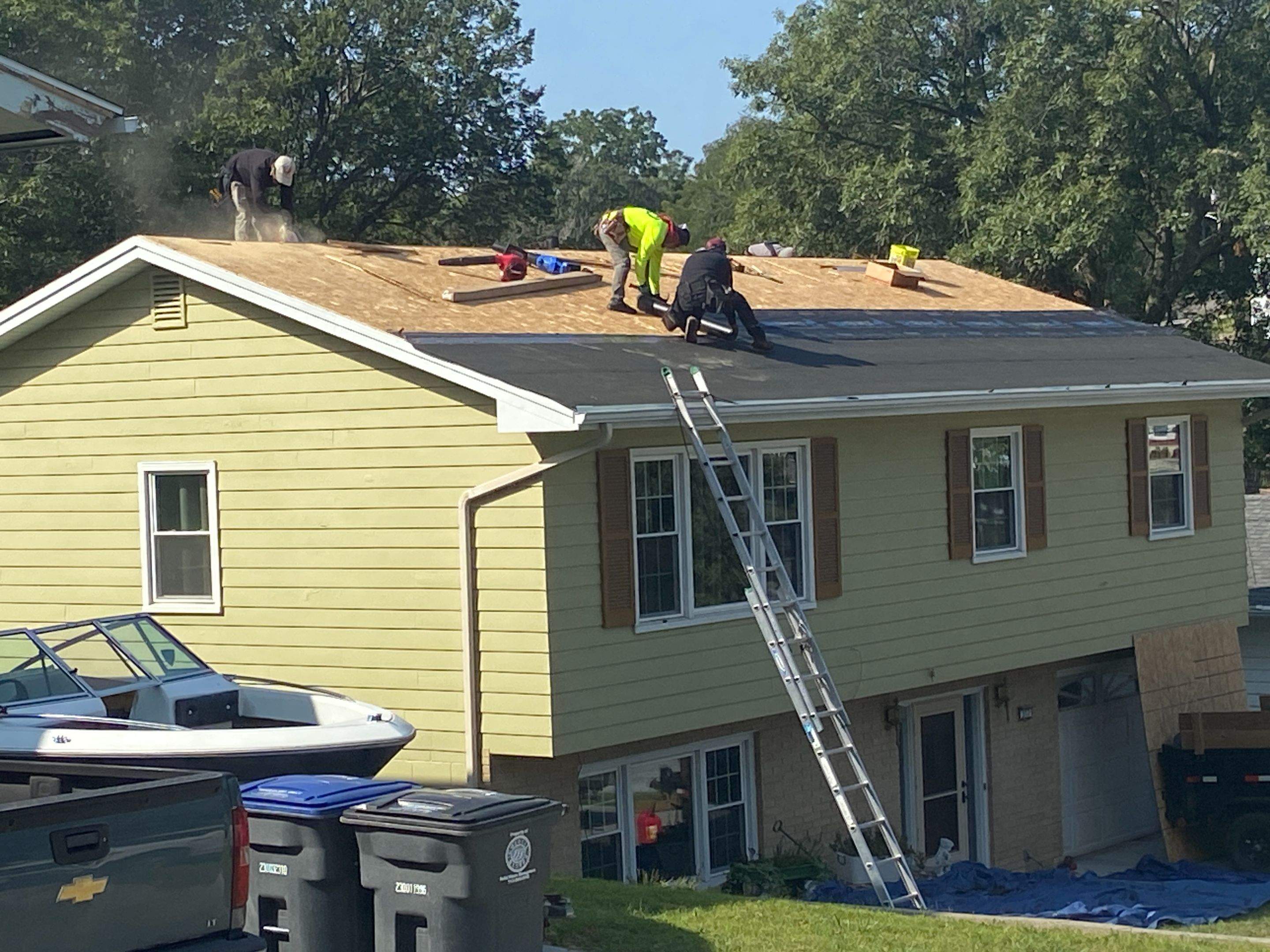 Asphalt Shingle Roof Replacement and Decking Repair in Council Bluffs by Star Home