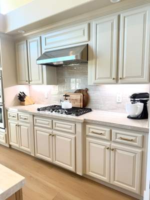 Kitchen Cabinet Painting Project in Ripon, CA