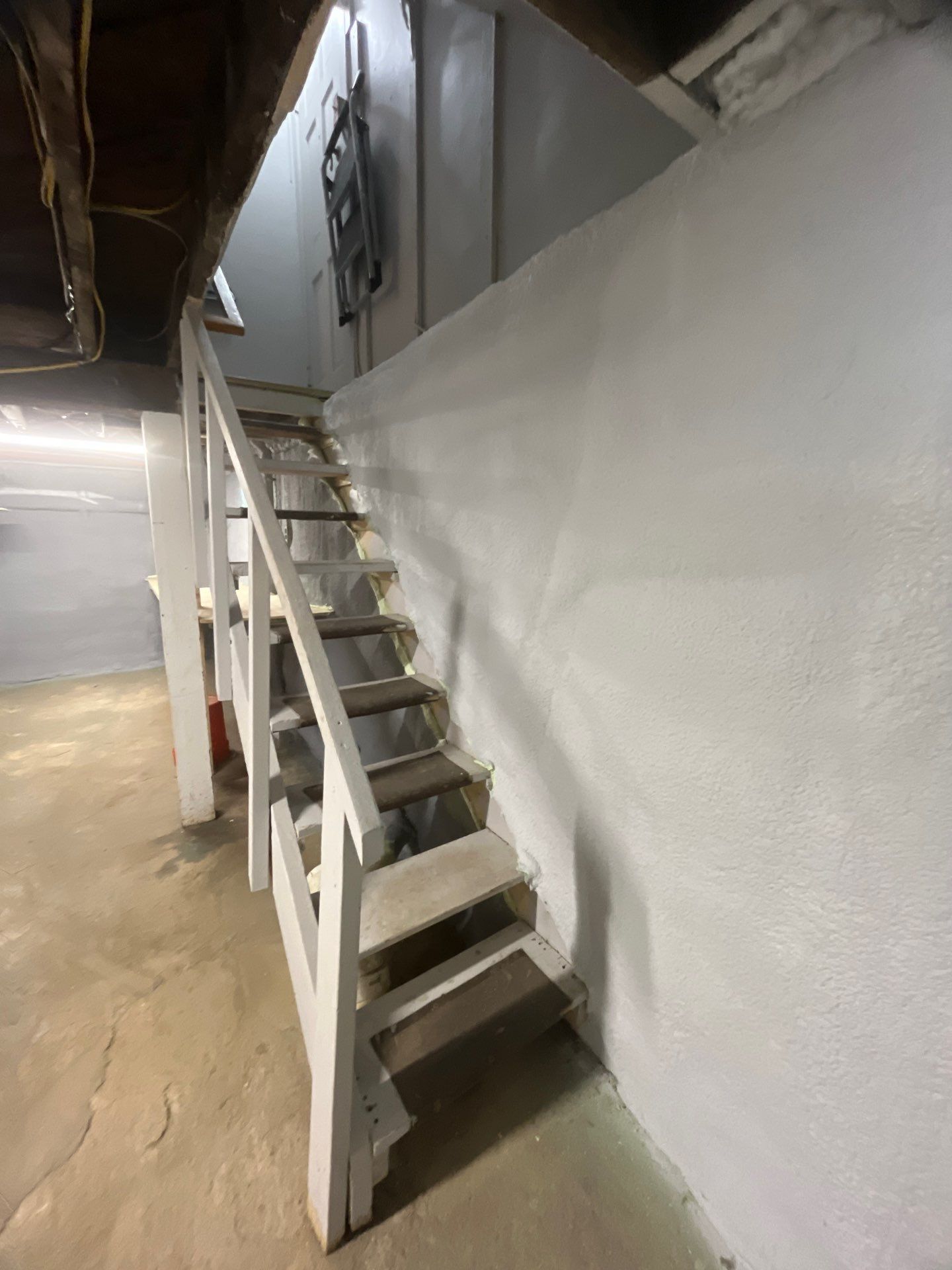 Attic Insulation using open cell spray foam by NYS Foam & Energy
