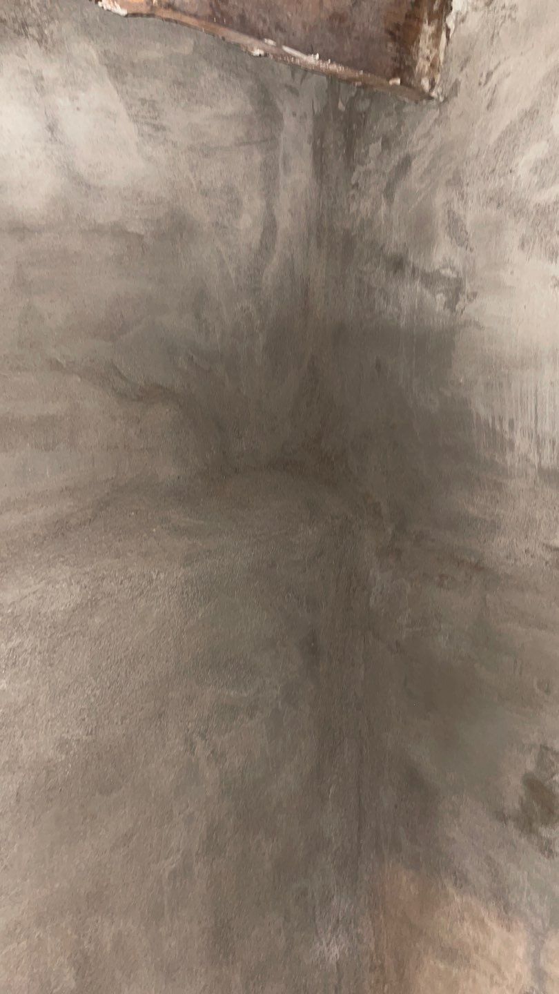 Parge Coating Drew's Stone Foundation by Waterproofing Northeast