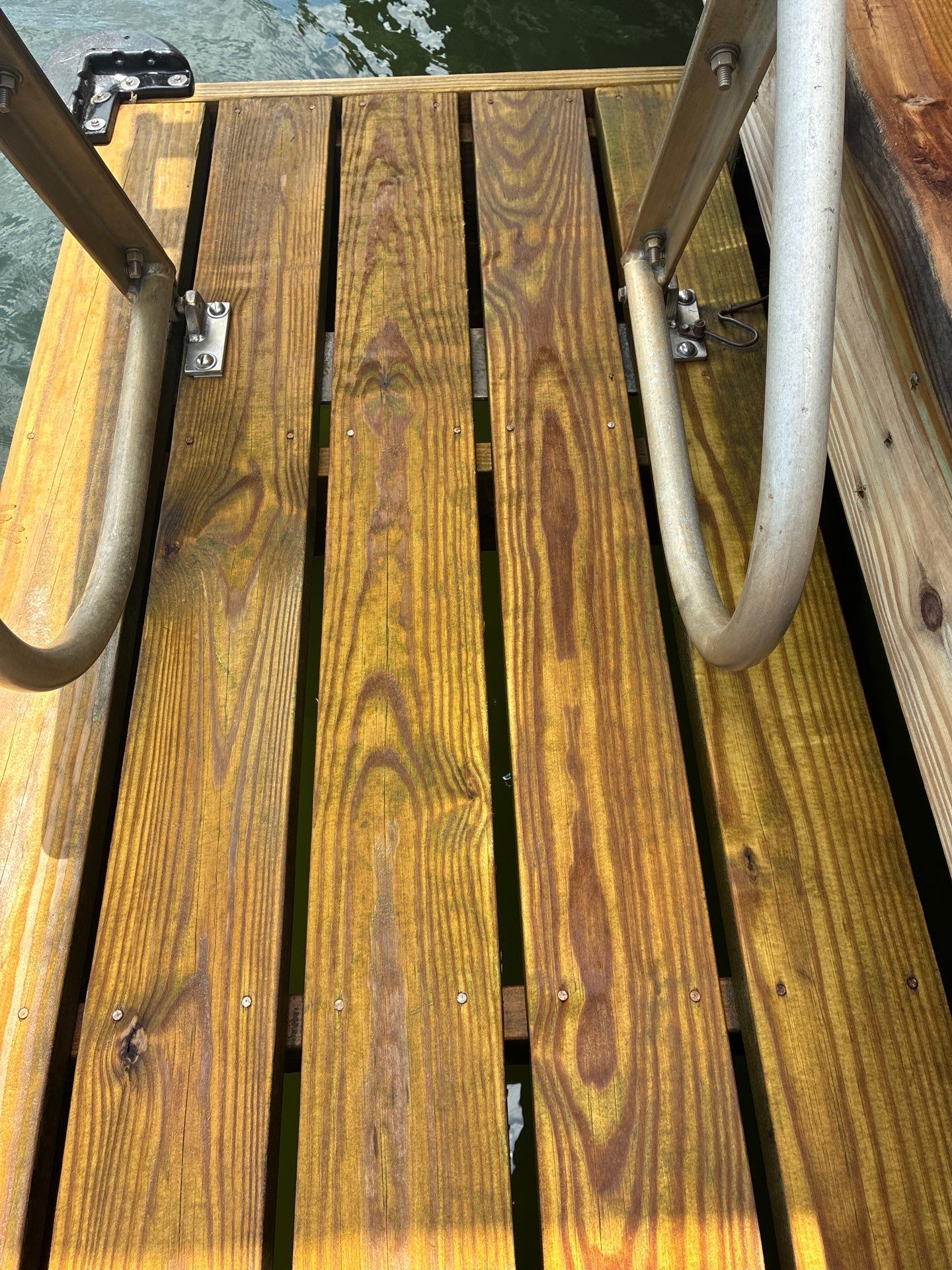 Dock using Wood Sealant by DuraSeal