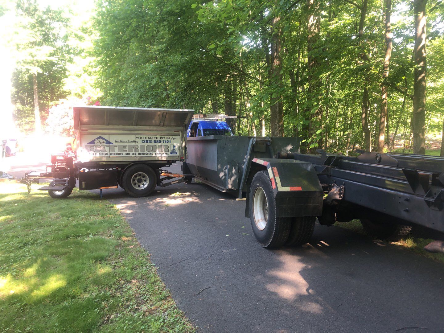 Residential Roofing Installation using Owens Corning Duration Brownwood by A Plus Exterior