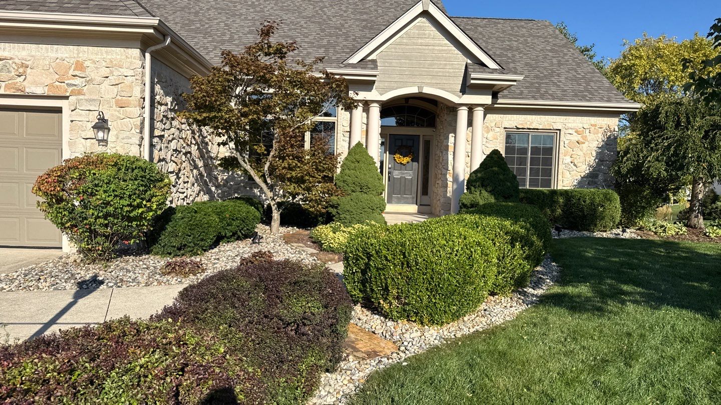 Project in Fort Wayne by Carrs lawn and landscape