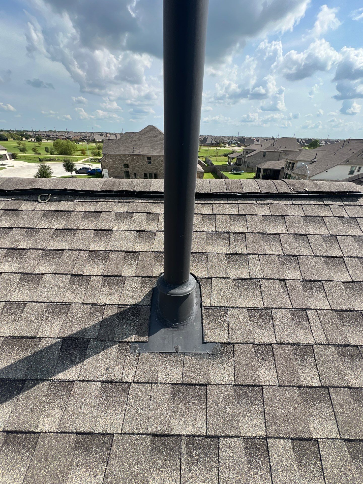 Hail Damage using Owen's Corning Duration (Lifetime) Shingles by Roof Repair Company