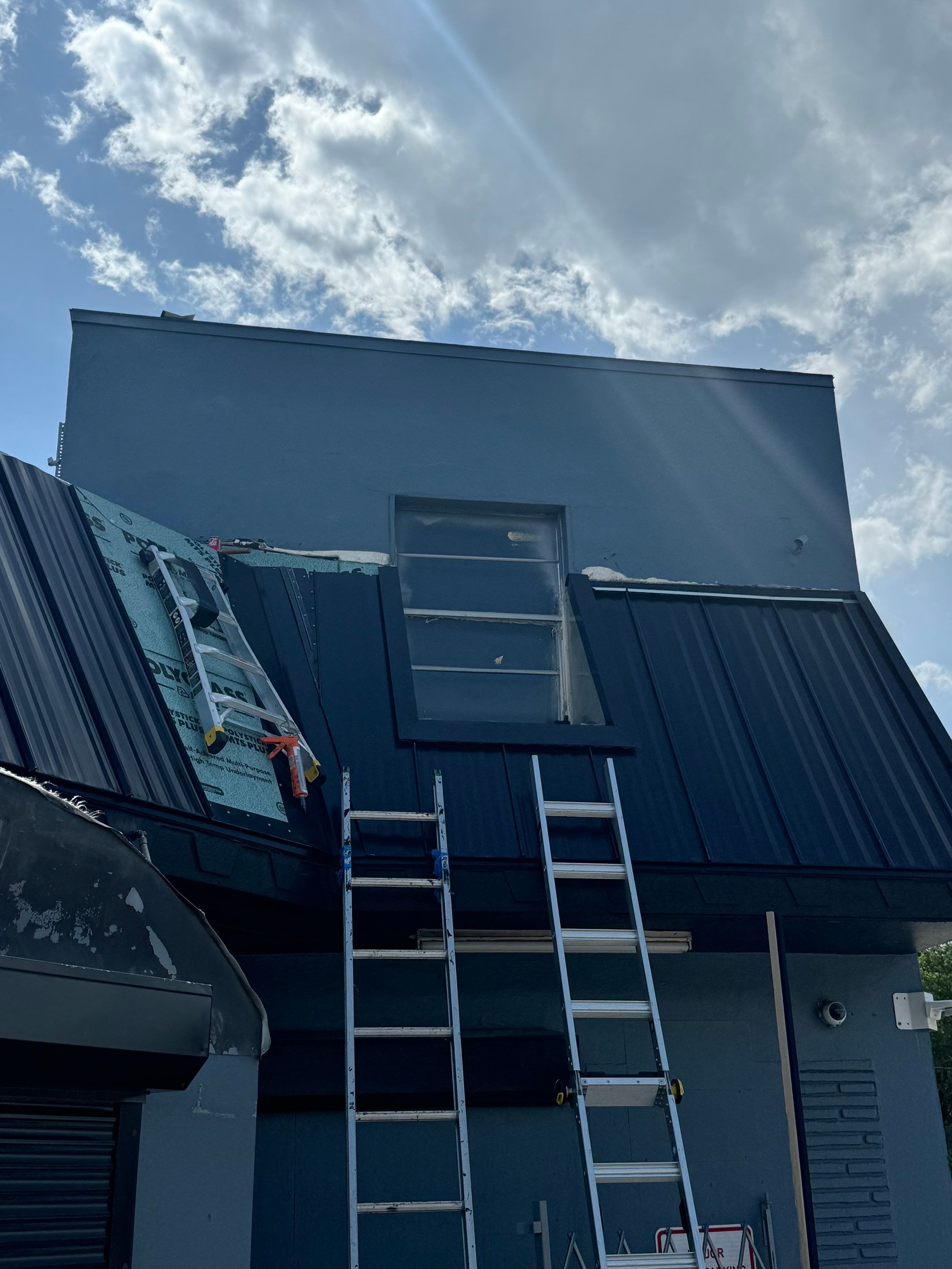 Black Standing Seam by Reimagine Roofing