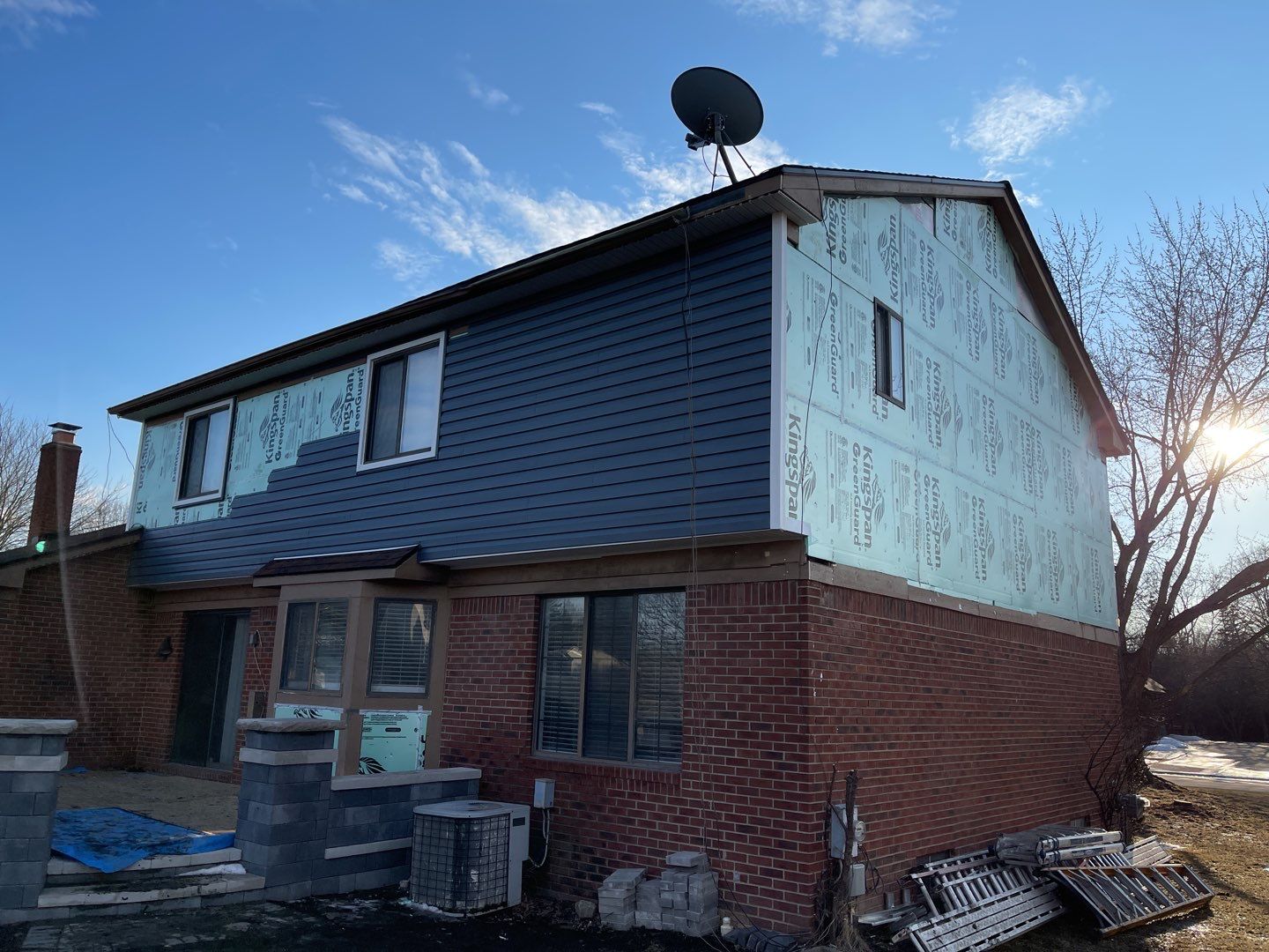 Siding Replacement using Monogram Dutchlap Siding by 180 Contractors