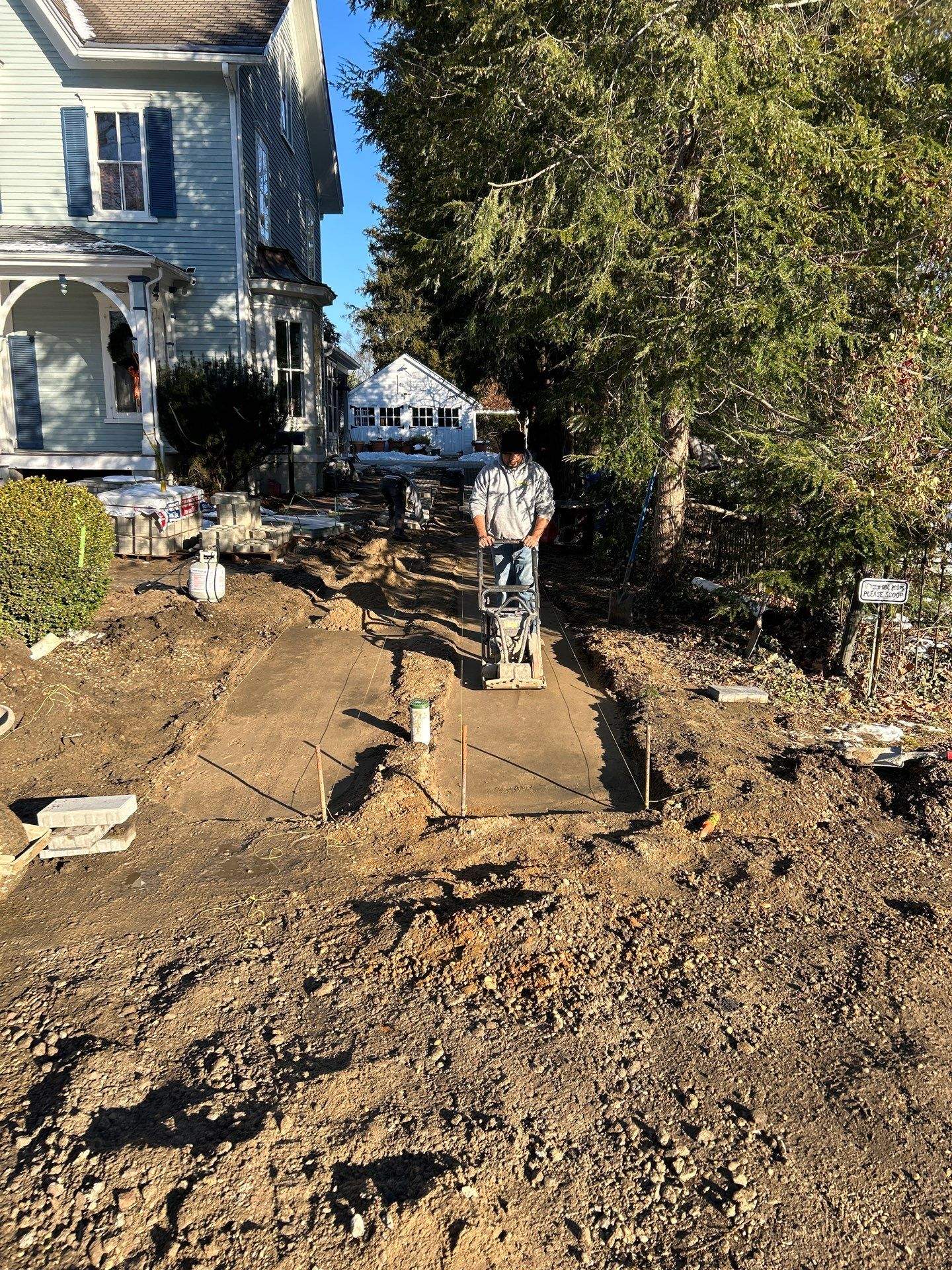 Lincoln Patio and Walkway Installation by CompanyCam