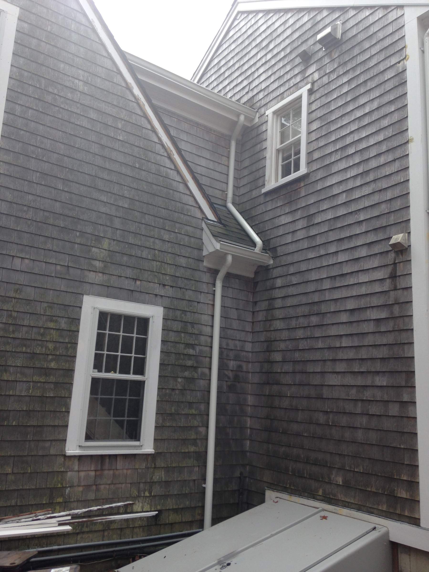 Seamless Aluminum Gutter on Historic Home-Norwell, MA by Gutter Pro Enterprises