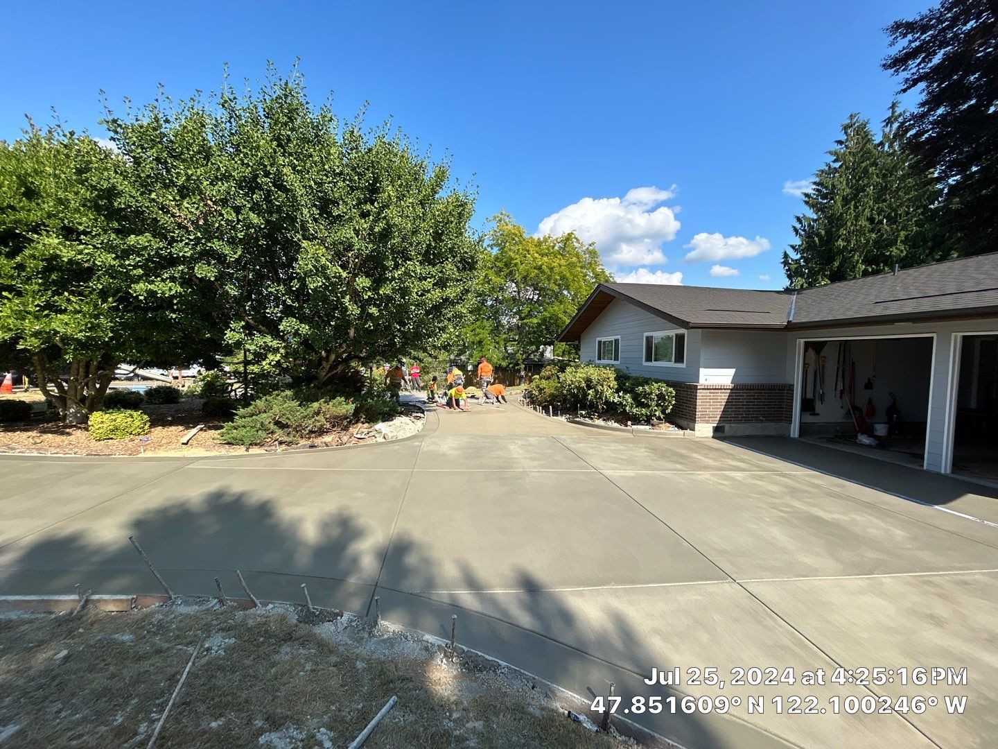 Rodd | Concrete Driveway Extentension by Jireh Asphalt & Concrete Inc 