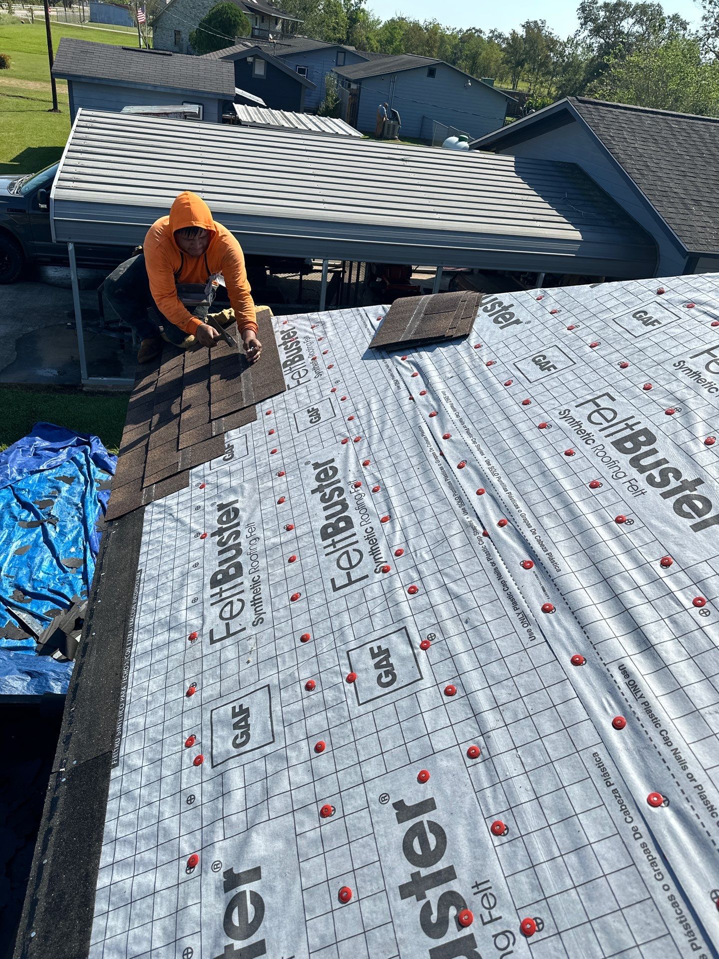 GAF HDZ TIMBERLINE BARKWOOD by Motion Roofing