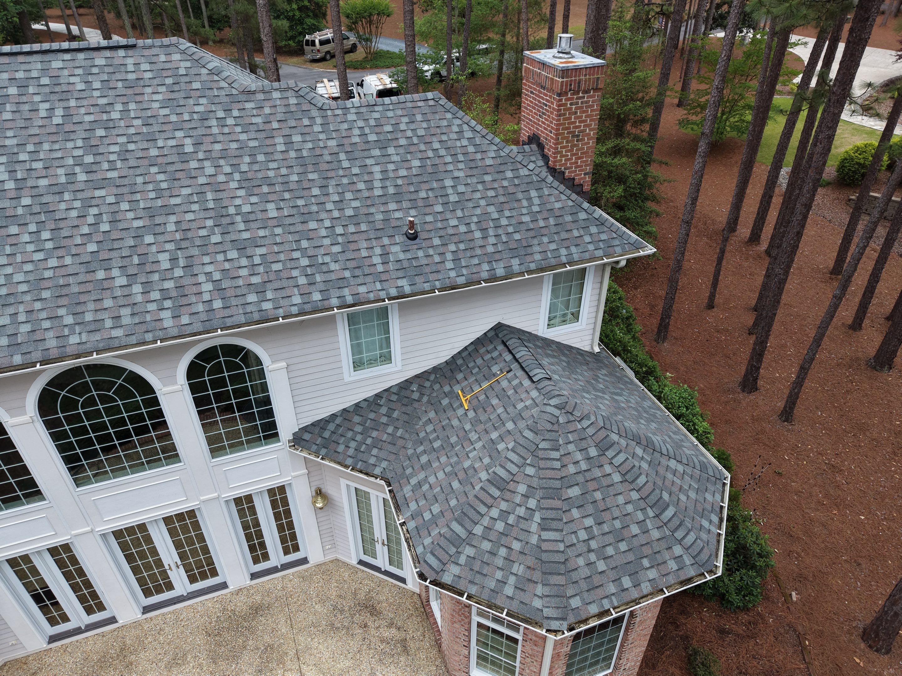 Architectural Shingle Roof Replacement and Skylight Upgrade in Pinehurst by Prepare The Way Roofing