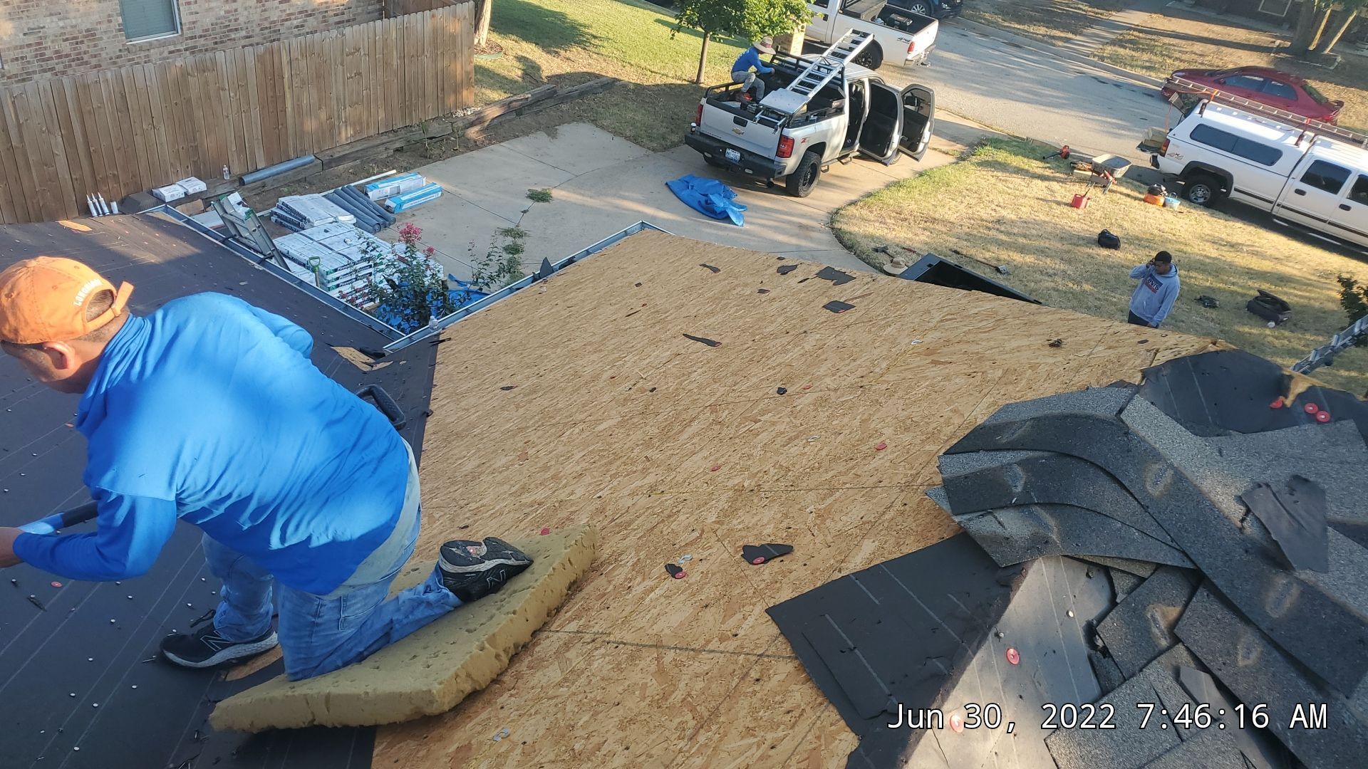 Residential Roofing Installation using ATLAS Pinnacle Pristine Shingles by Harvey Roofing & Construction
