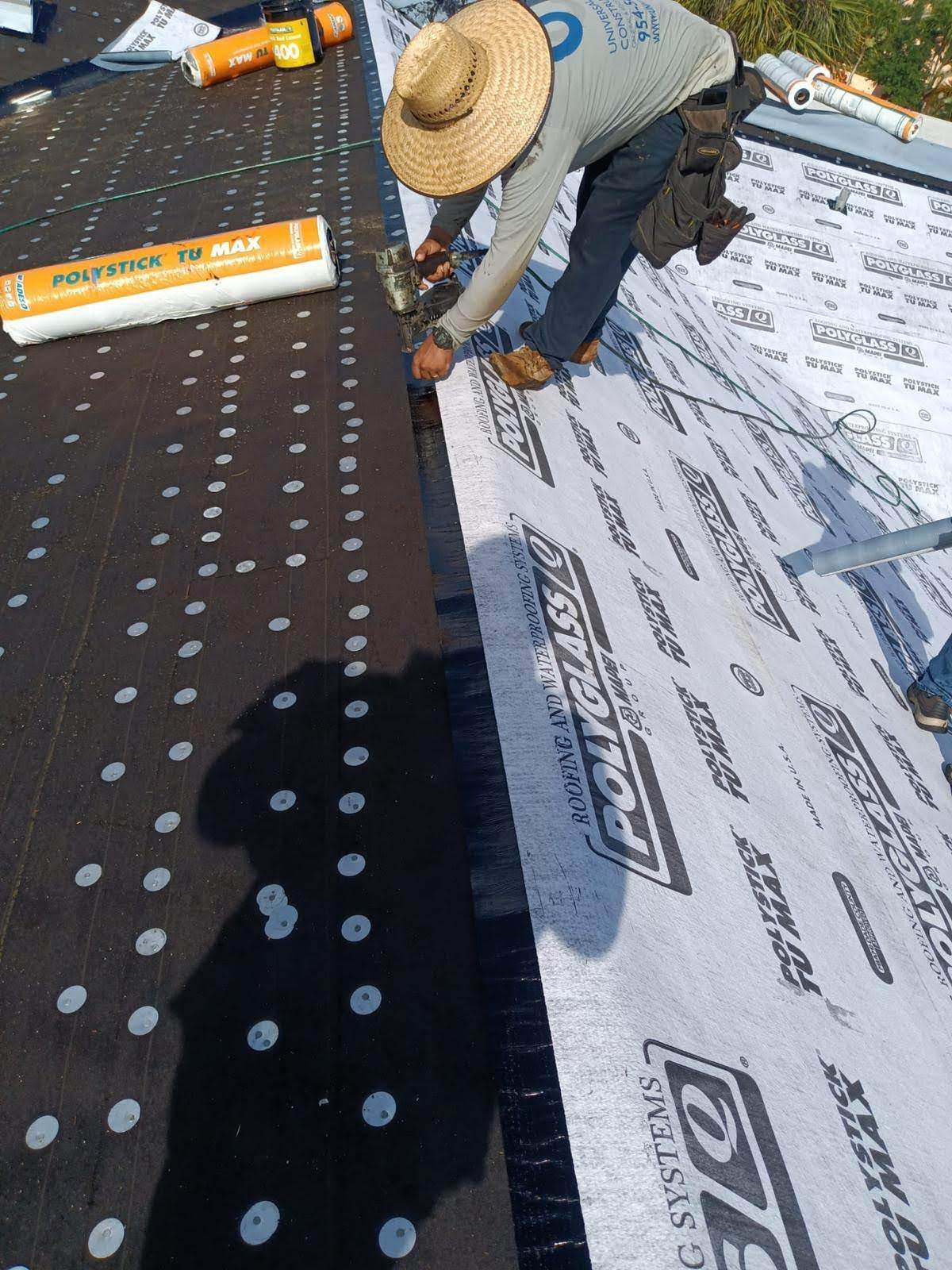 Complete Chimney Rebuild + Tile & Flat Re-Roof  by Morton Roofing, Inc.