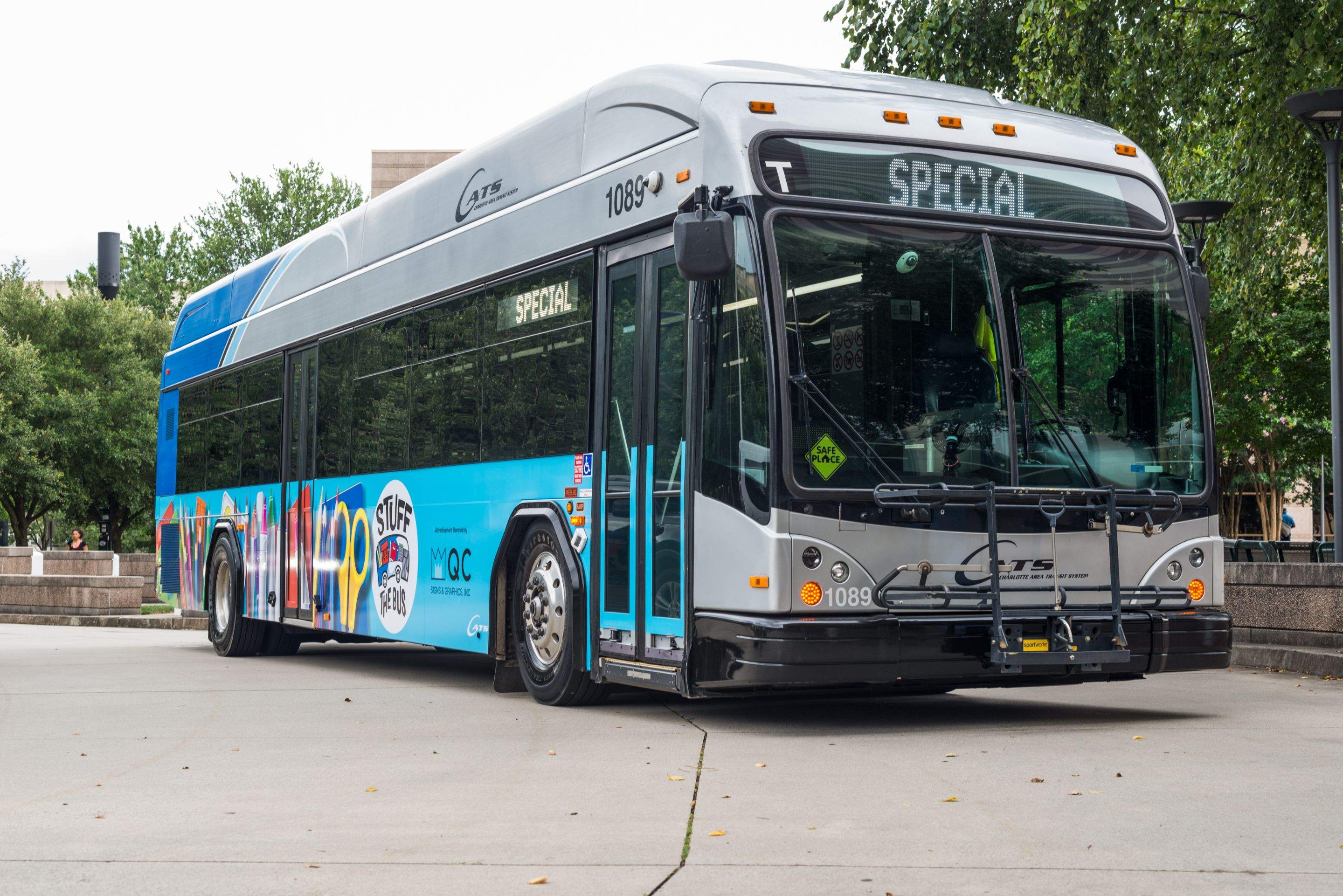 CATS: Stuff the Bus - Vinyl Wrap by QC Signs and Graphics