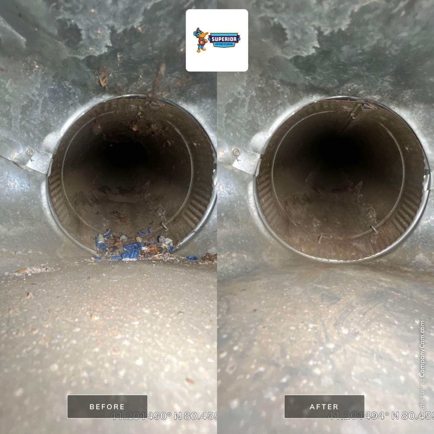 Air Duct Cleaning With a Vacuum Truck in Hermitage, PA by Superior Air Duct Cleaning