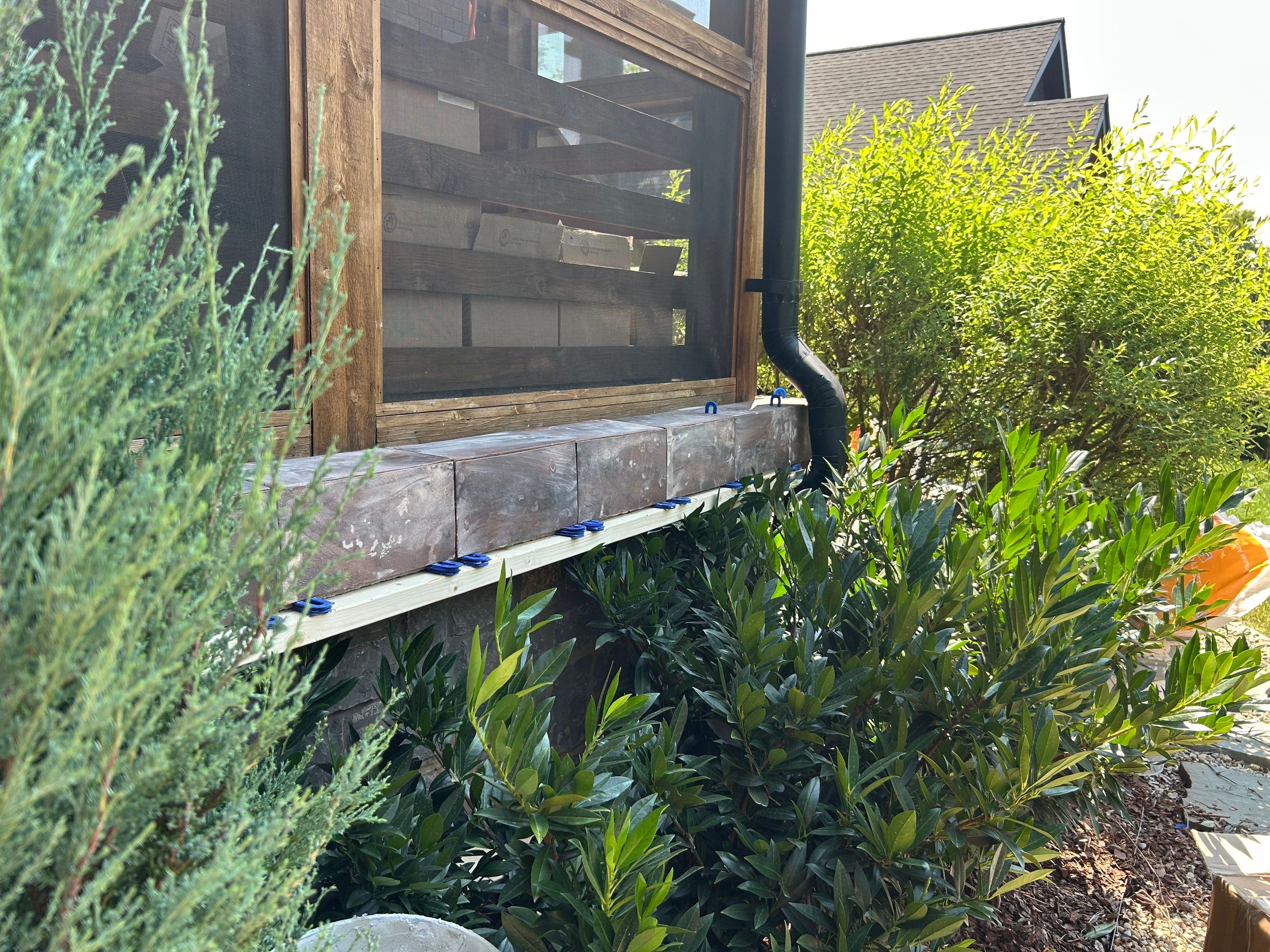 Terra cotta porch  by Footprints Floors of Nashville