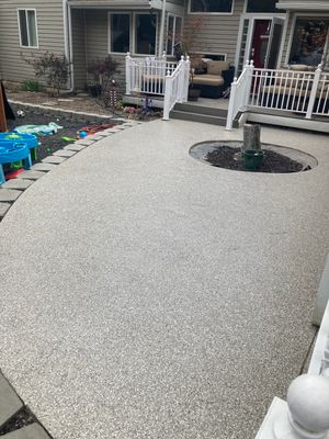 Basement/Garage/Driveway/Entry using Mt Everest & Pebble Beach