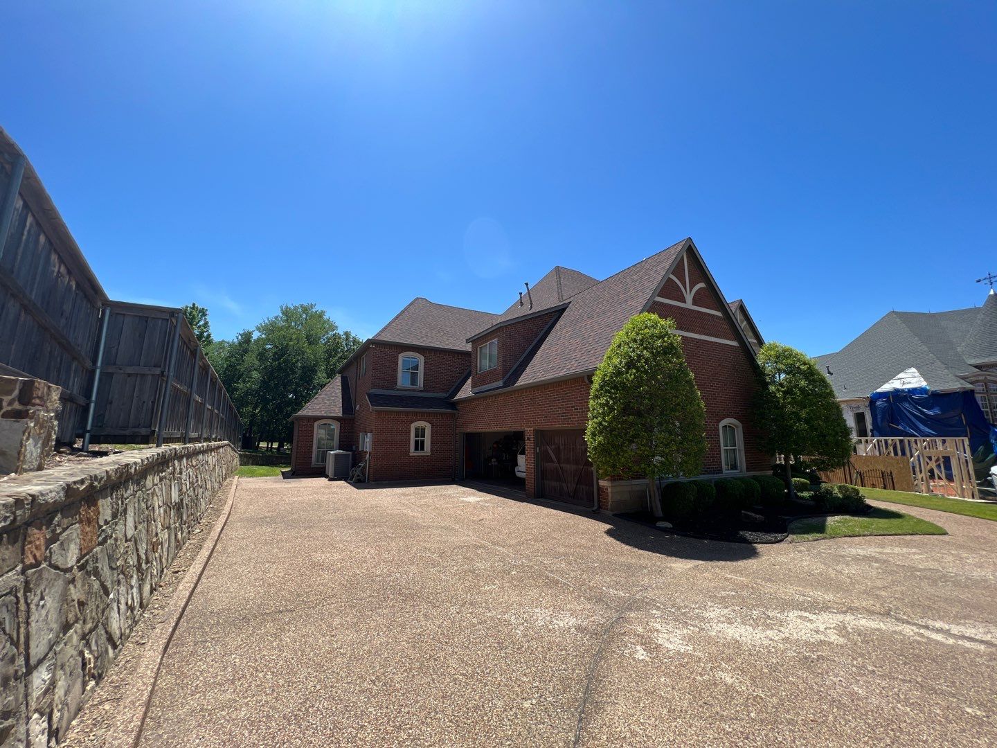 Residential Roofing Installation using Certainteed Landmark with custom Copper Turret by Becker Roofing and Exteriors