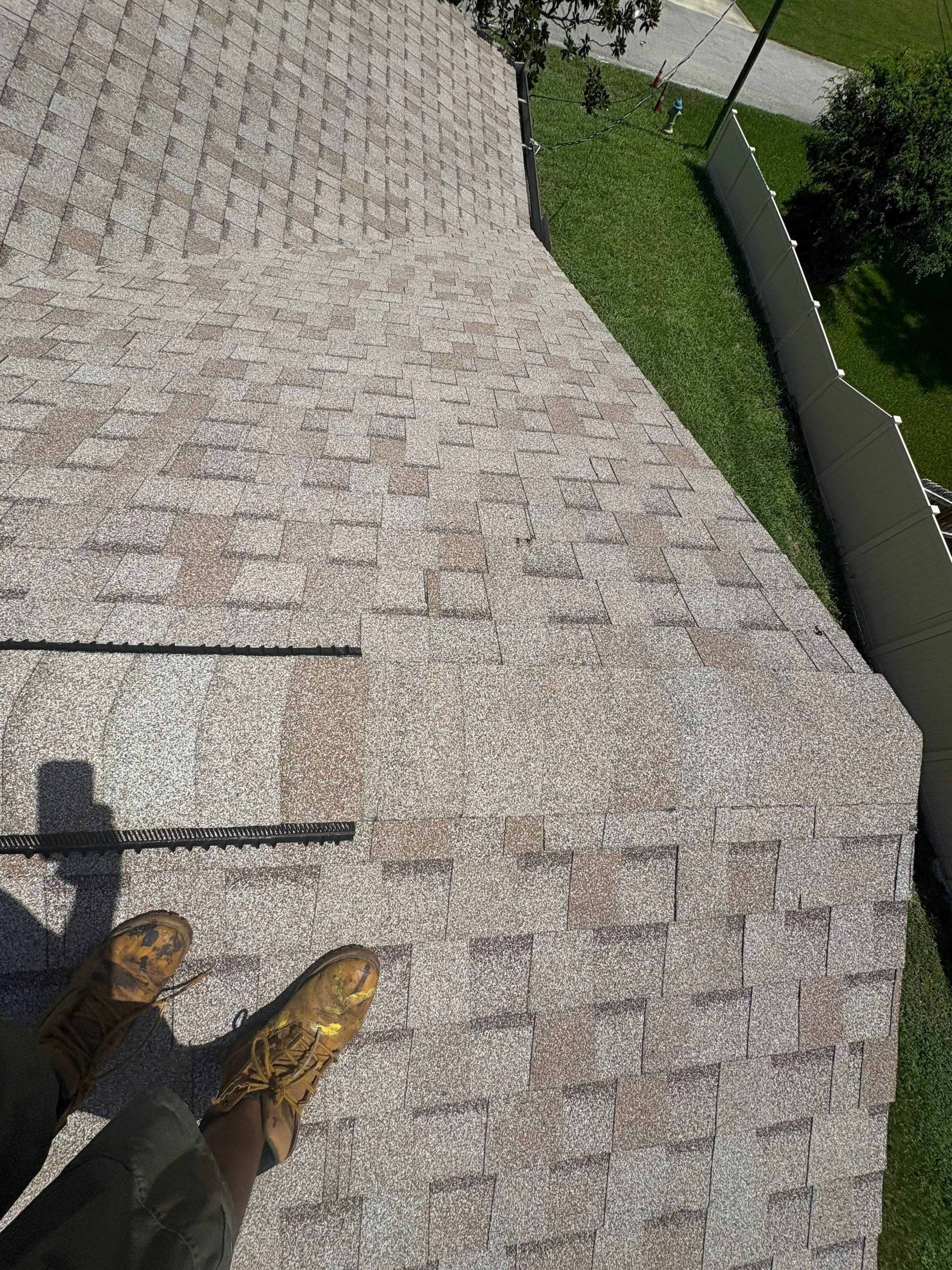 Architectural Shingle Roof Replacement and Attic Inspection in Orange City by Pinnacle Roofing Group