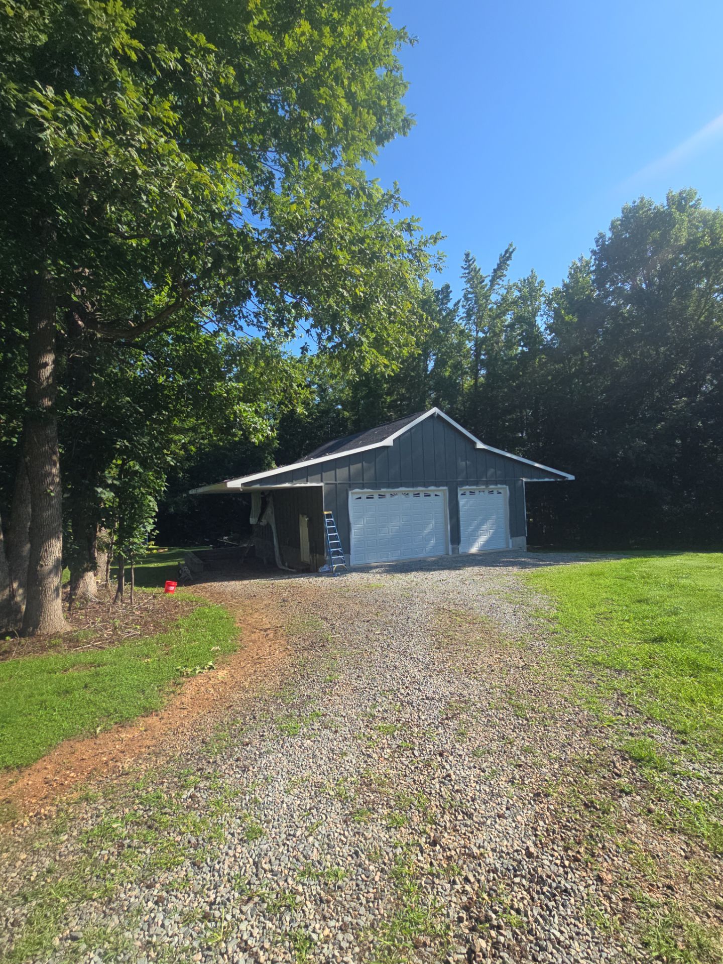 Siding replacement, exterior painting, and front door staining. by GonzalezPainters & Contractors Inc