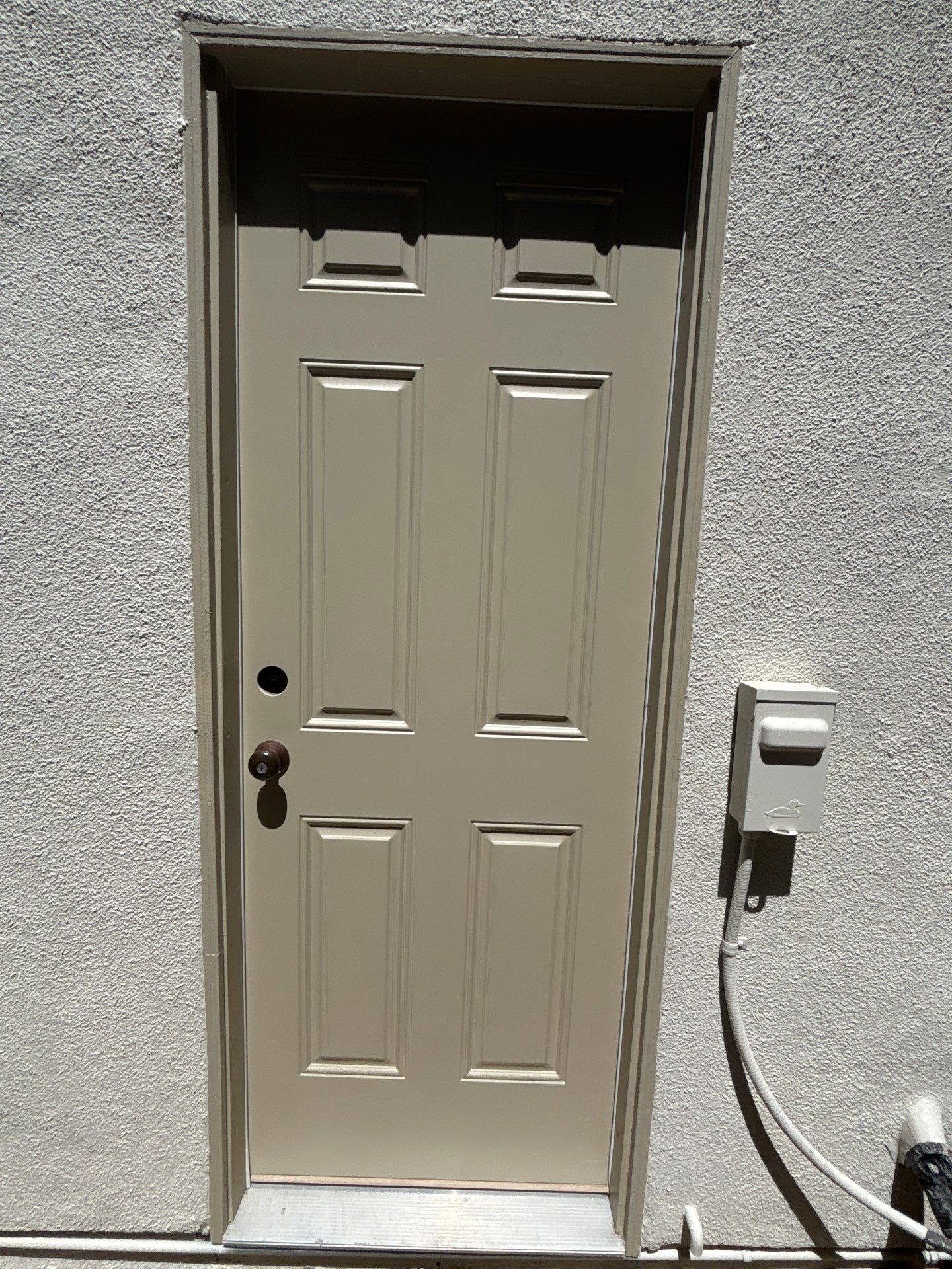 Exterior painting of this newly remodeled Mission Viejo home. by Beach City Painting