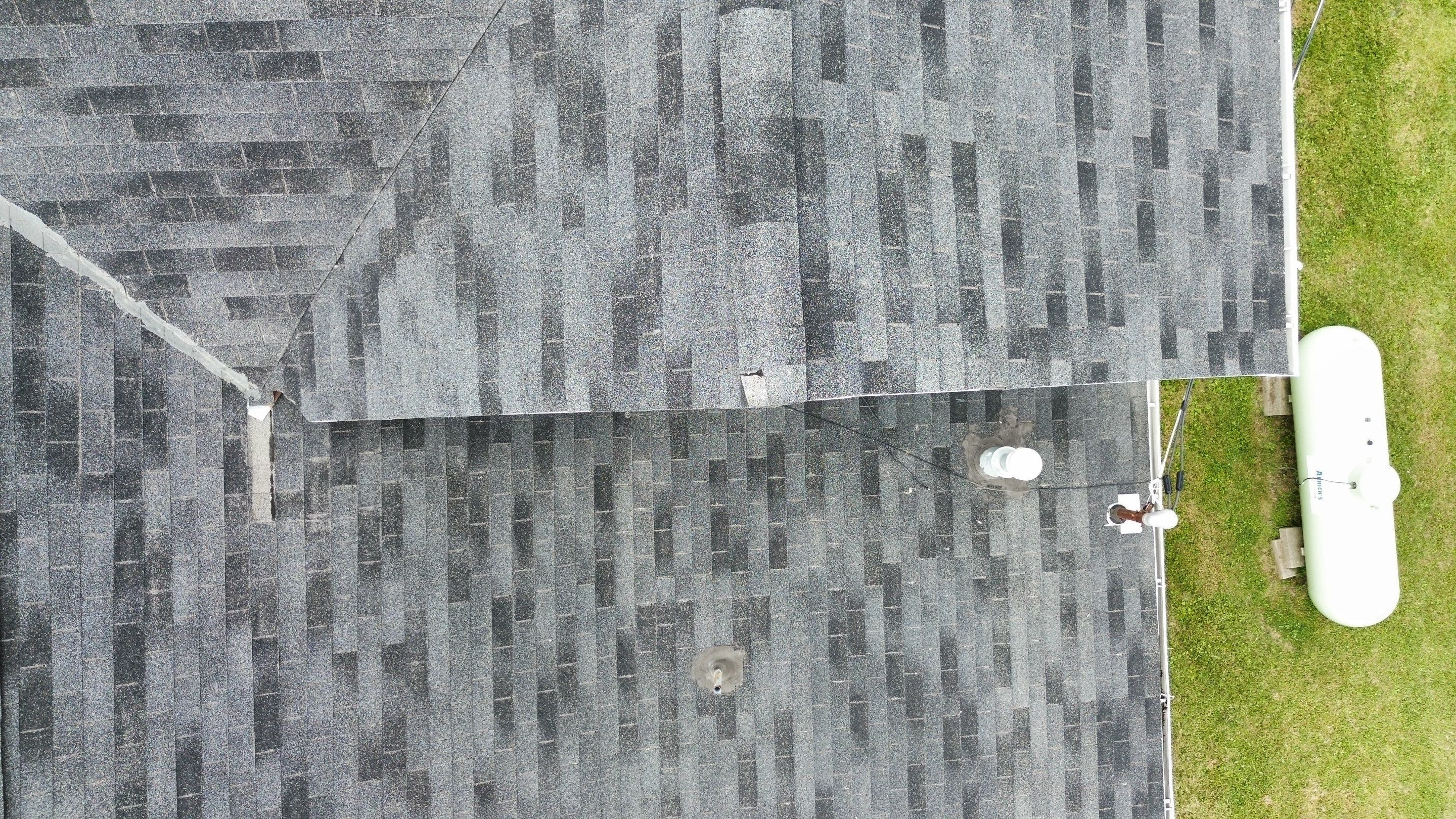 Residential Roofing Installation using Duration Series Shingles - Slatestone Gray by RoofX 