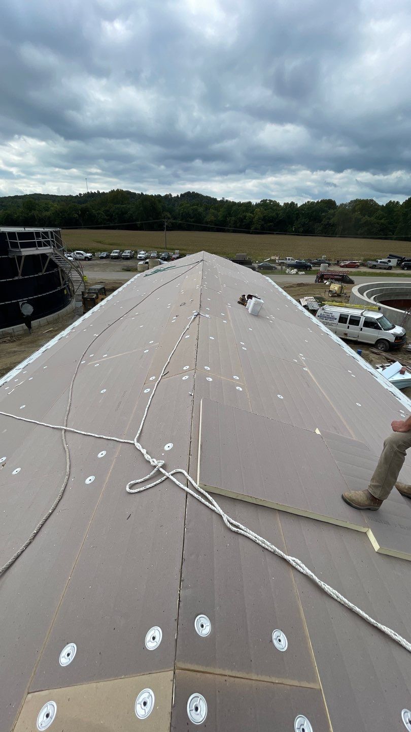 Nelsonville Water Treatment by Nitro Roofing and Construction