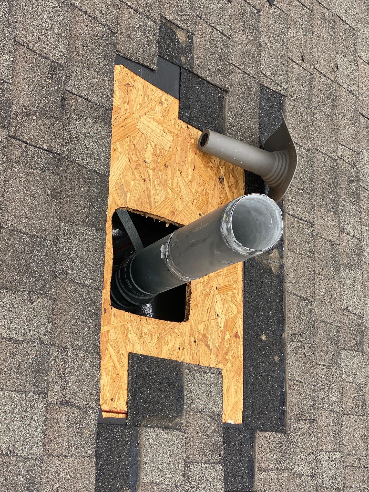 Hail Damage using Owen's Corning Duration (Lifetime) Shingles by Roof Repair Company