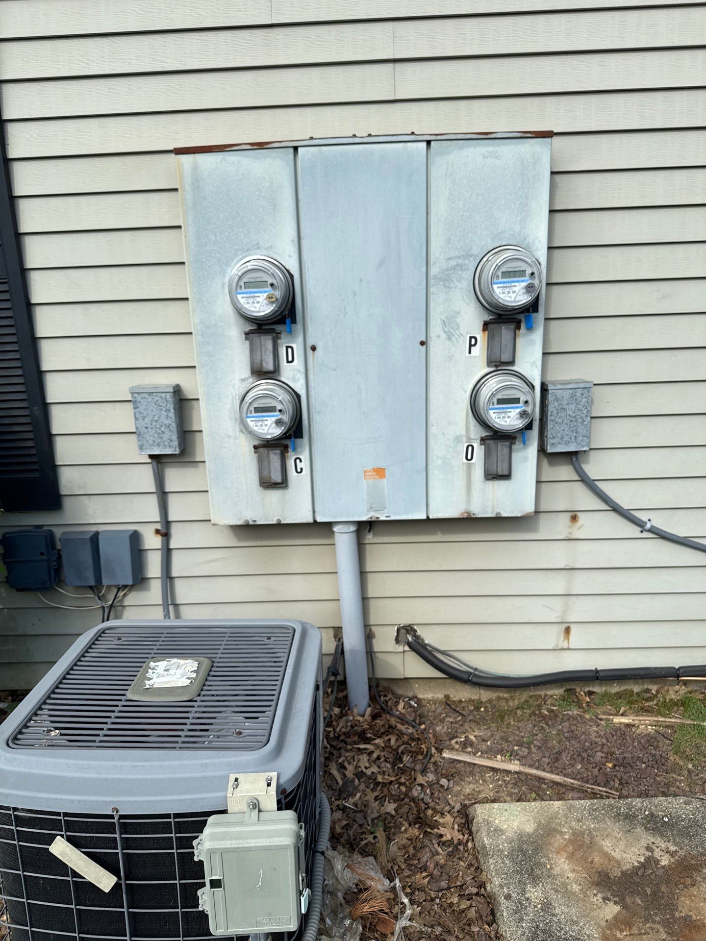 Another four bank meter stack replacement by Total improvement concepts LLC