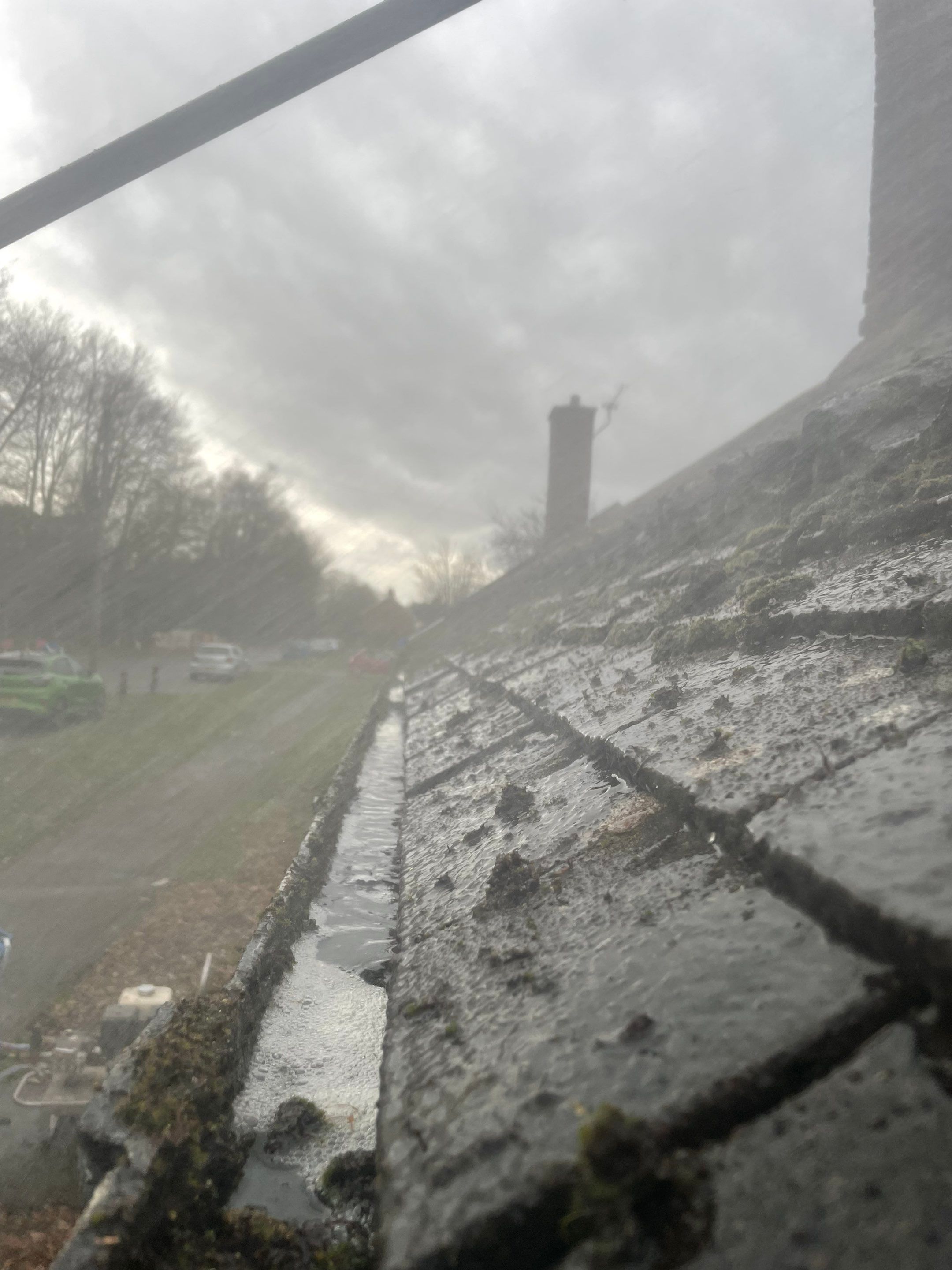 Roof Clean using Mosmatic FSC and Biocide by Ges Exterior Cleaning ltd