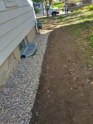 French Drain Installation for Michael
