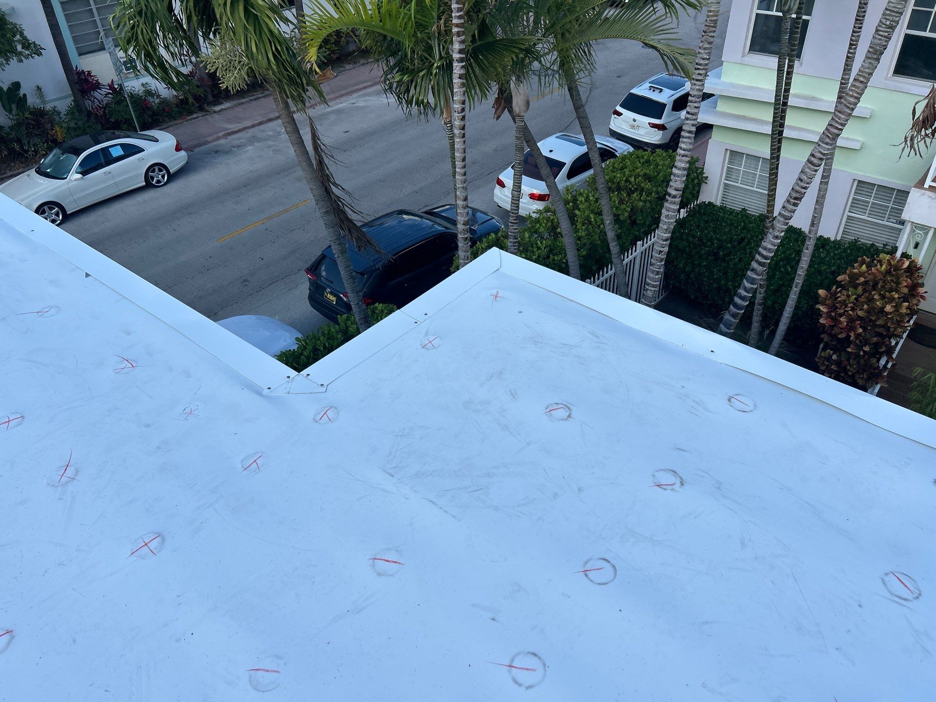 Miami Beach Condominium Complete Flat Roof and TPO Installation by AJF ROOFING INC