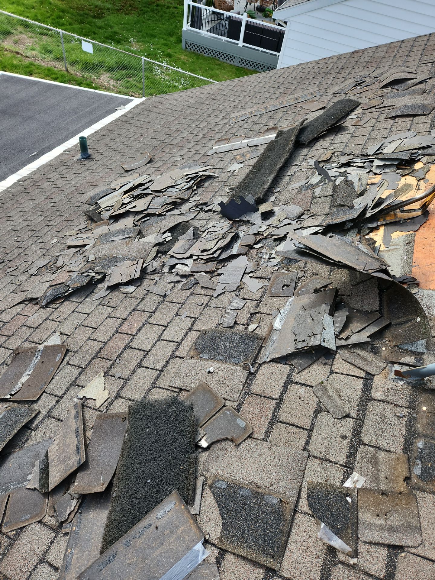 Residential Roofing Installation and Structural Plywood Replacement in Stratford by A Plus Exterior