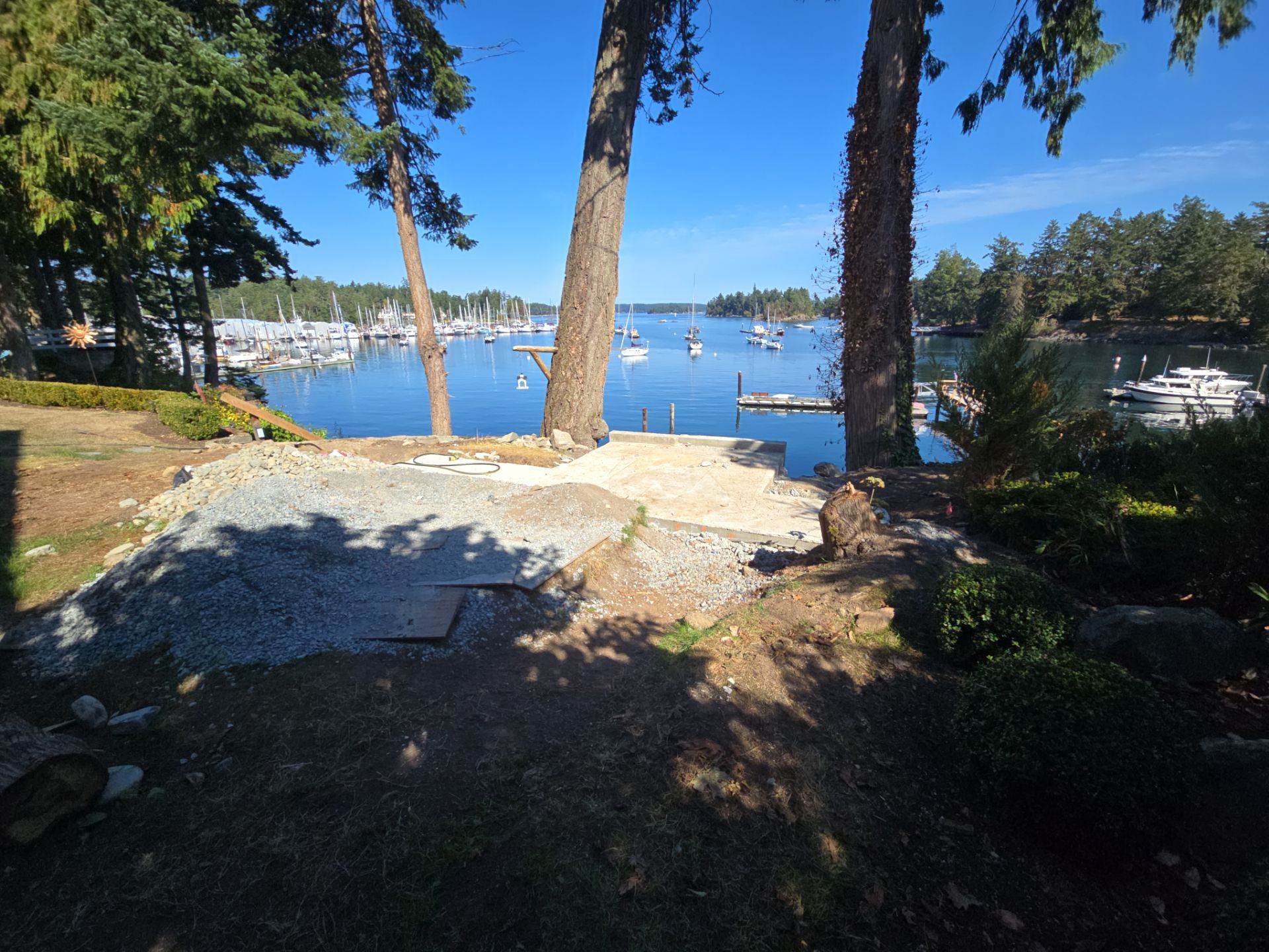 Coastal Landscape Restoration & Retaining Structure - In progress by Habanero Garden and Exterior Care