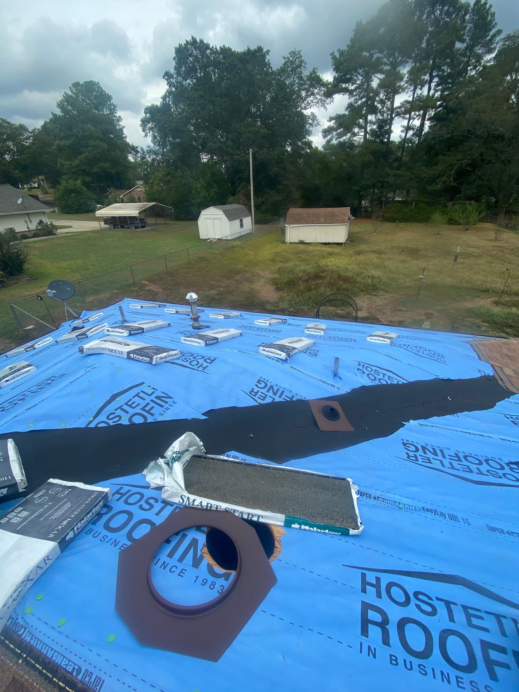 Residential Roofing Repair using Malarkey Highlander by Hostetler Roofing