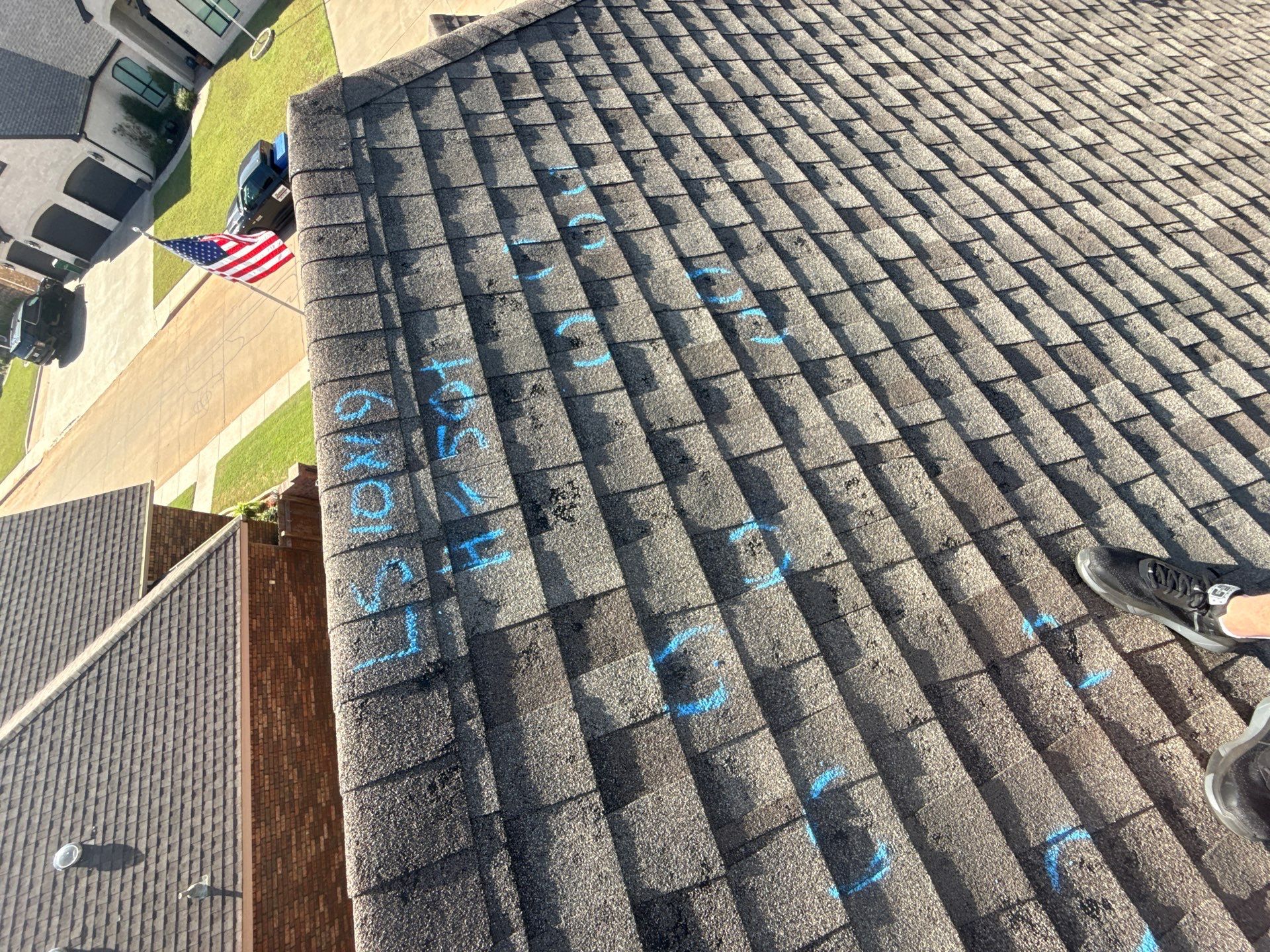 Burkburnett Roof Replacement Featuring Owens Corning Onyx Black Shingles by Shearman Roofing & Construction