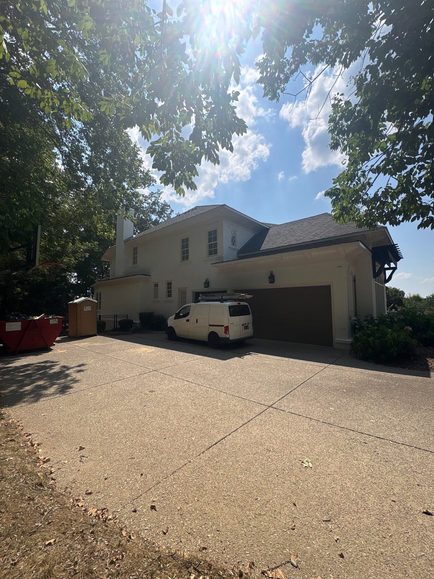 Franklin Exterior Stucco Restoration and Comprehensive Painting Renovation by U.S. Exterior Solutions