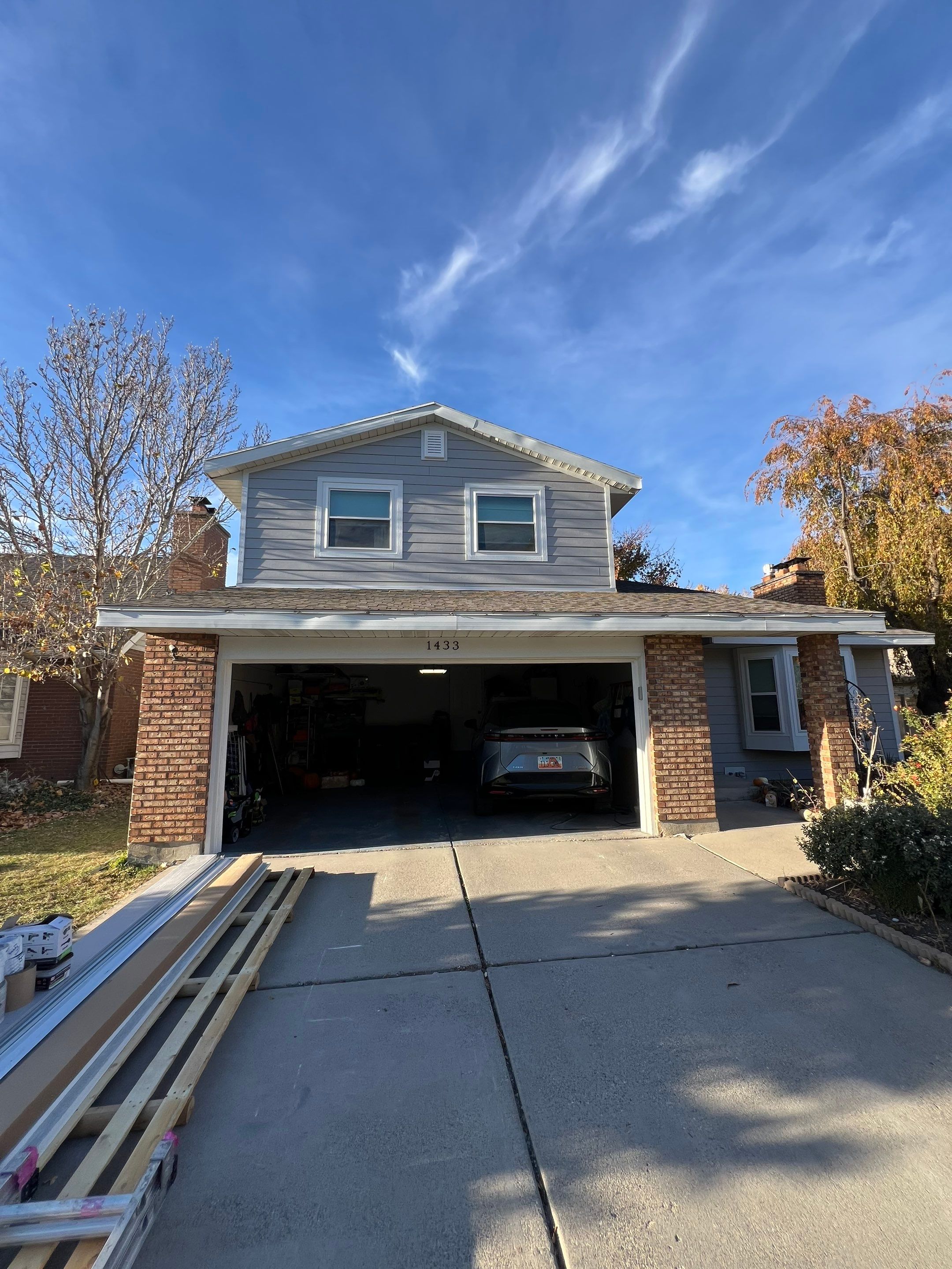 Salt Lake City | James Hardie Lap Siding | Pearl Gray by Ideal Siding Utah