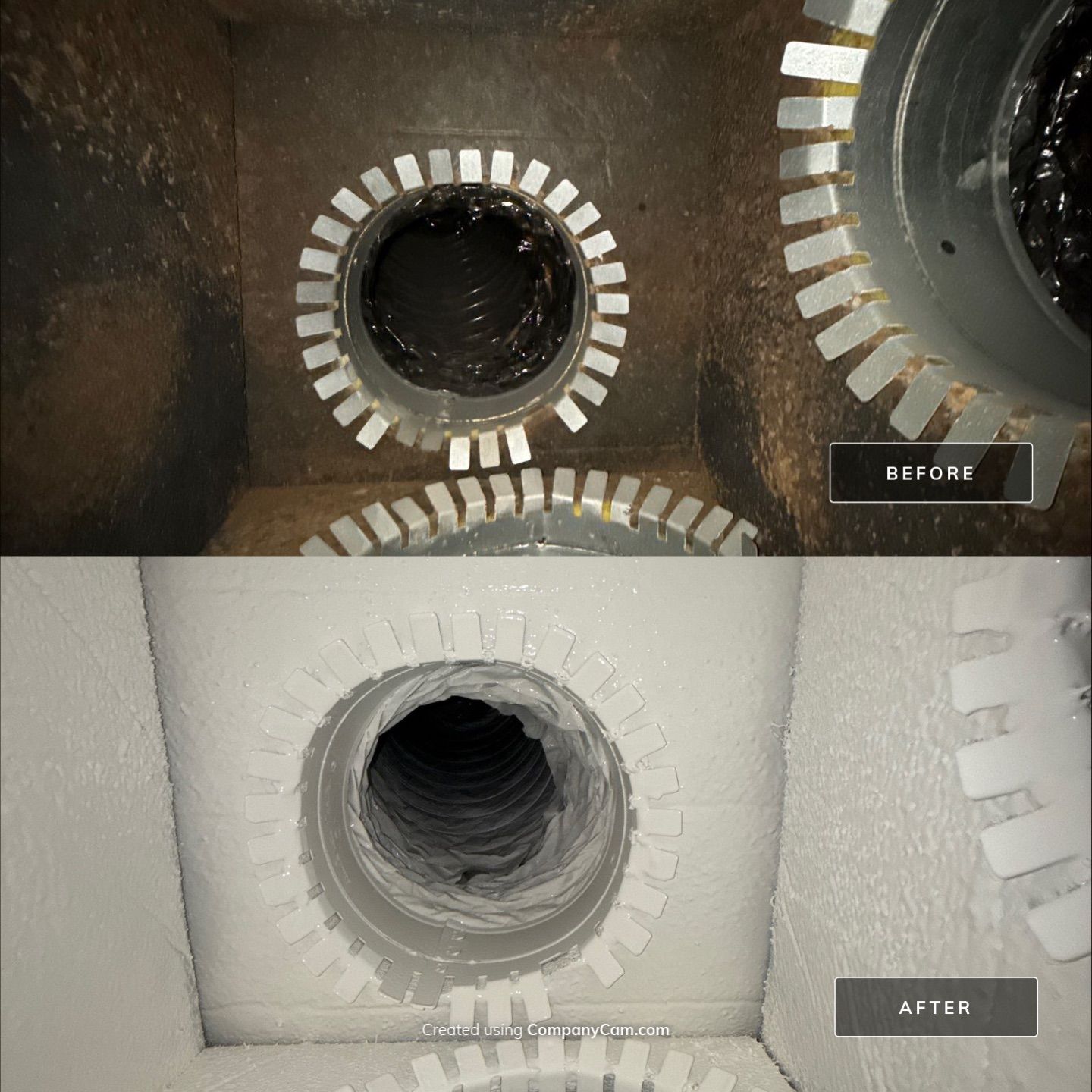 Project in Columbus by Voyager Air Duct Cleaning