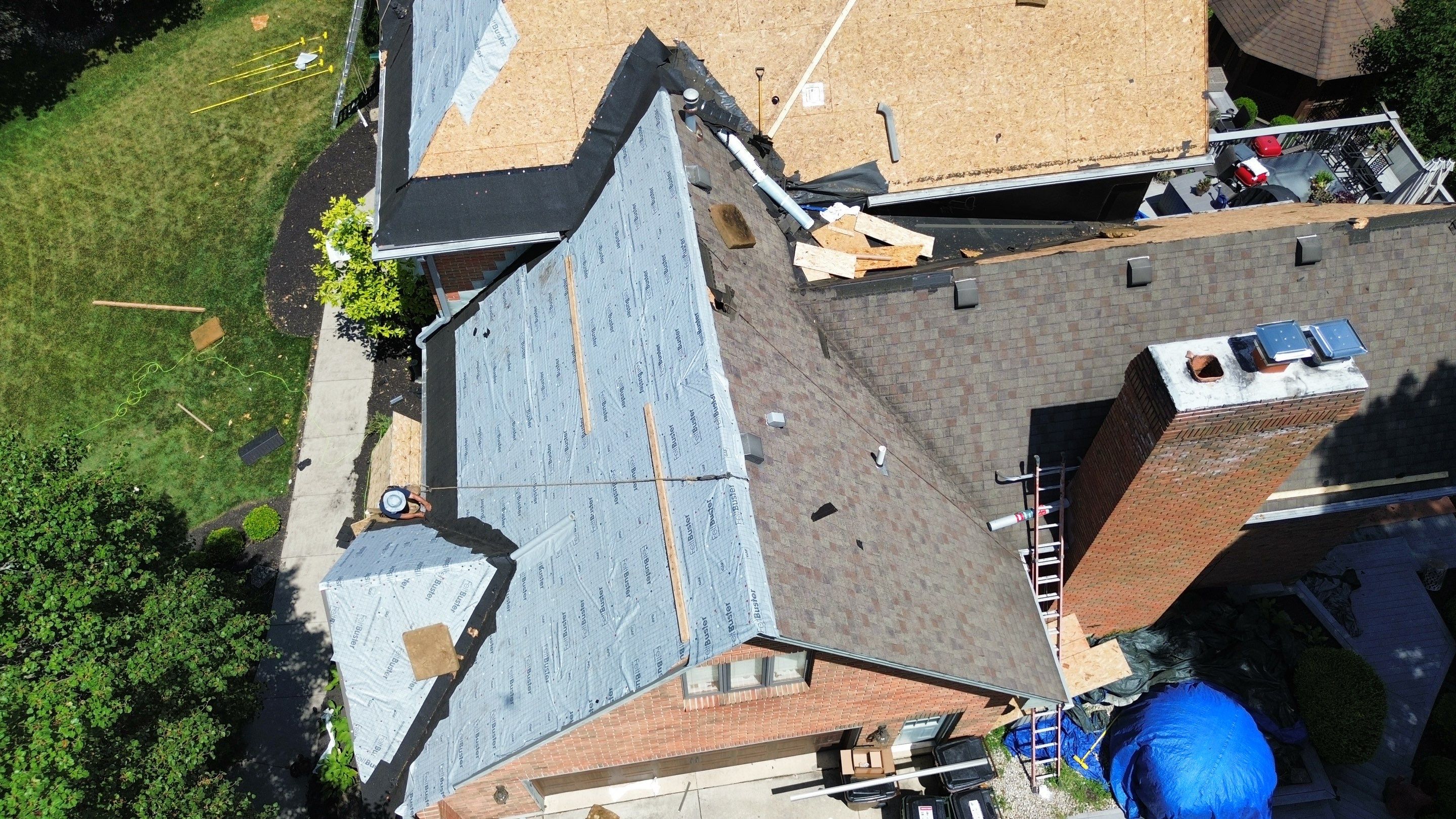 Residential Roofing Installation using Timberline HDZ Shingles - Cedar Falls by RoofX 