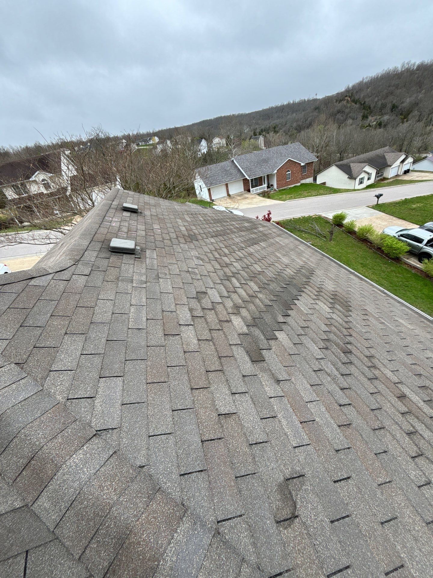 Residential Roofing Install - Atlas Pinnacle Pristine W/ Scotchguard - Color Weather Wood  by Titan Commercial & Residential Roofing 