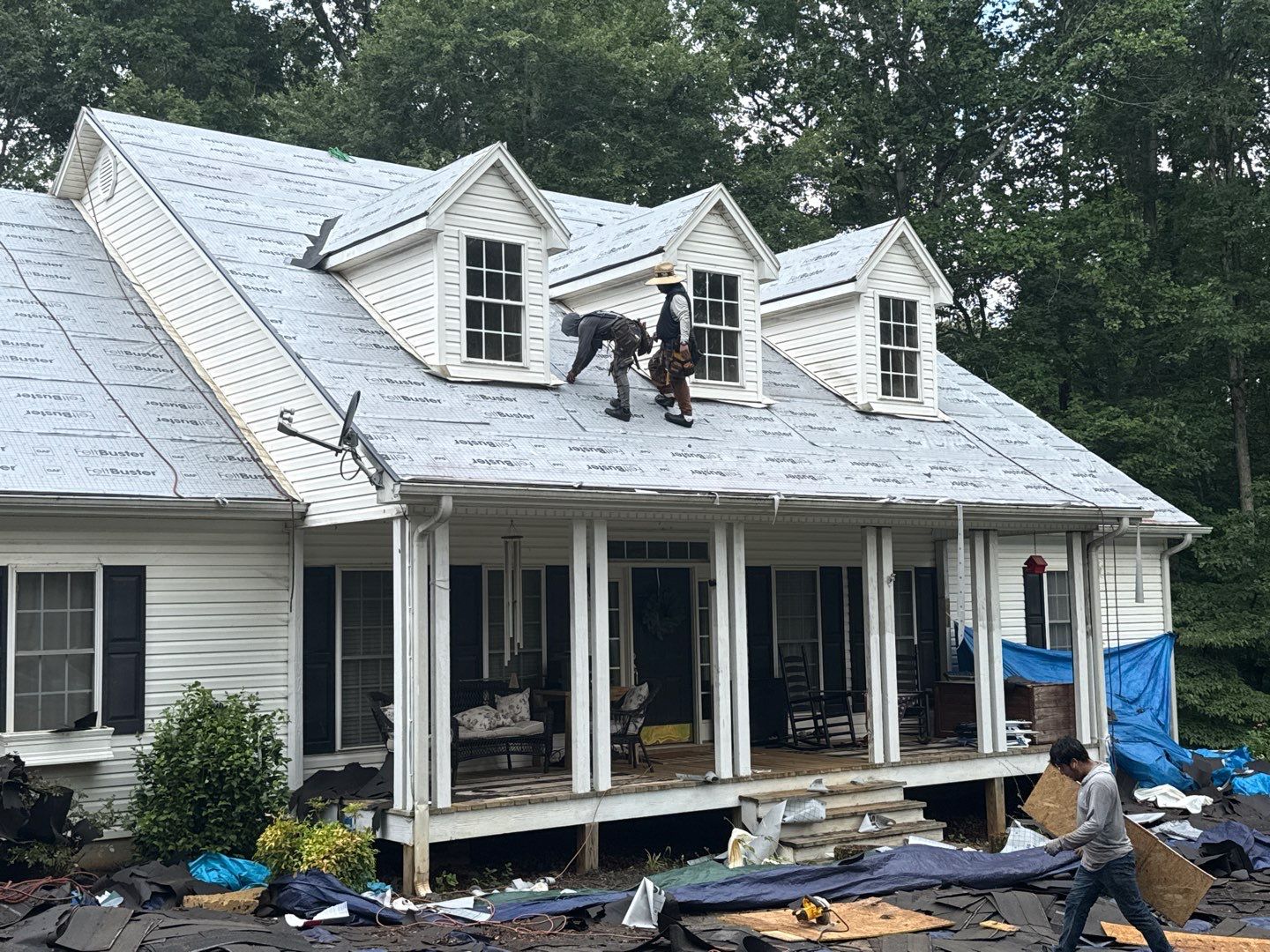 Roger Bush by United Contracting and Roofing