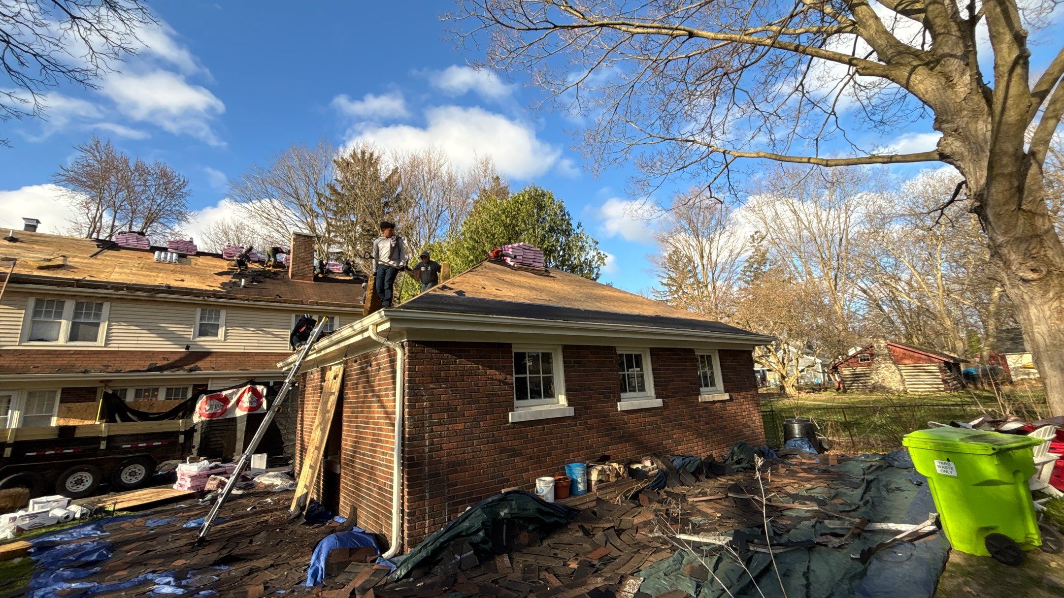 Roof Replacement using Owens Corning Summer Harvest by 180 Contractors